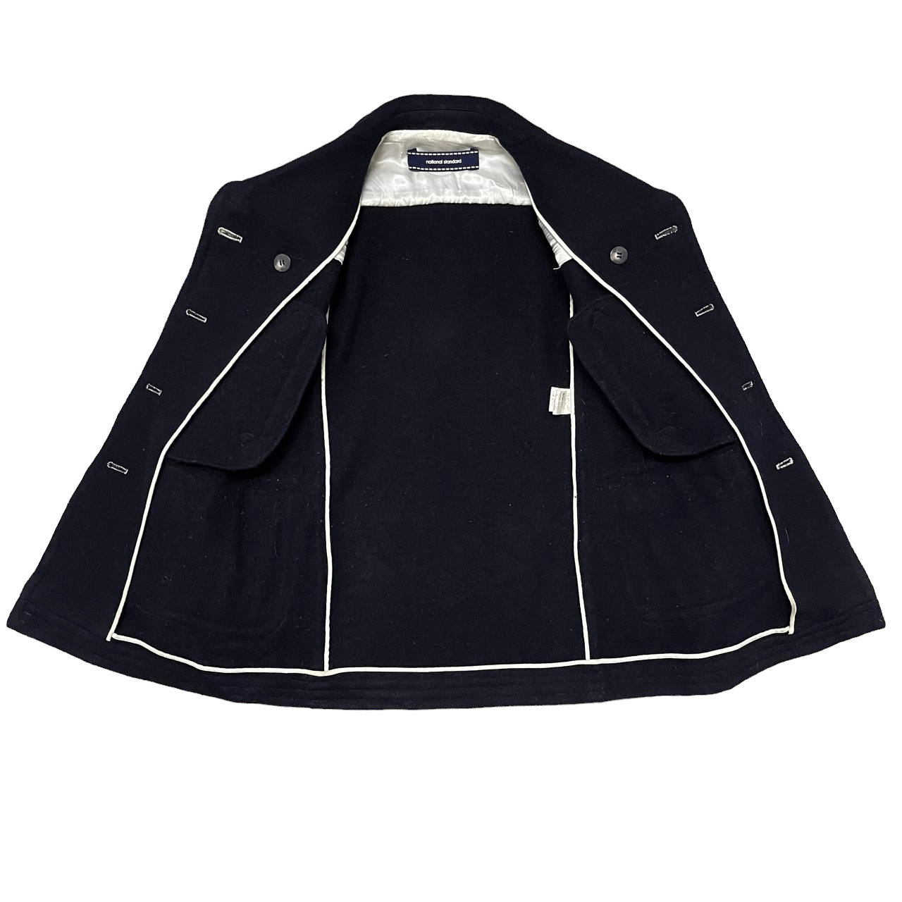 National Standard 🔥Unisex National Standard Peacoat Laine Wool Japan Made Size US S / EU 44-46 / 1 - 6 Thumbnail