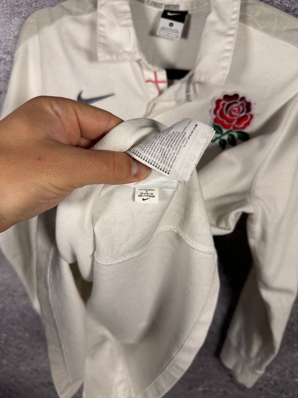 Nike × Vintage Vintage England Rugby Union 2010 Nike O2 Jersey Small Size US S / EU 44-46 / 1 - 9 Thumbnail