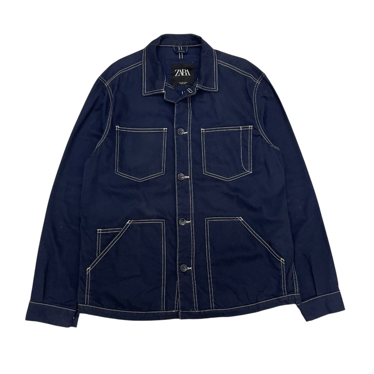 Zara Zara Man Utility Button Jacket Size US M / EU 48-50 / 2 - 2 Thumbnail