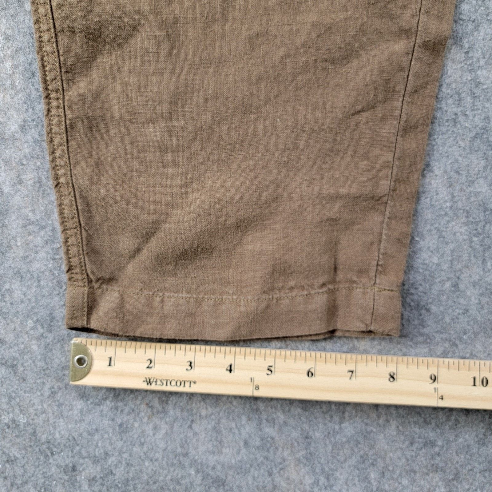 Todd Snyder Todd Snyder Linen Beach Pant size Tall XL Tan $198 PA1109942 Size US 36 / EU 52 - 6 Thumbnail
