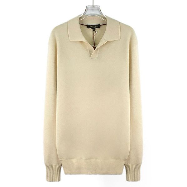 Loro Piana Loro Piana Virgin Wool Polo Collar Sweater Size M Size US M / EU 48-50 / 2 - 1 Thumbnail