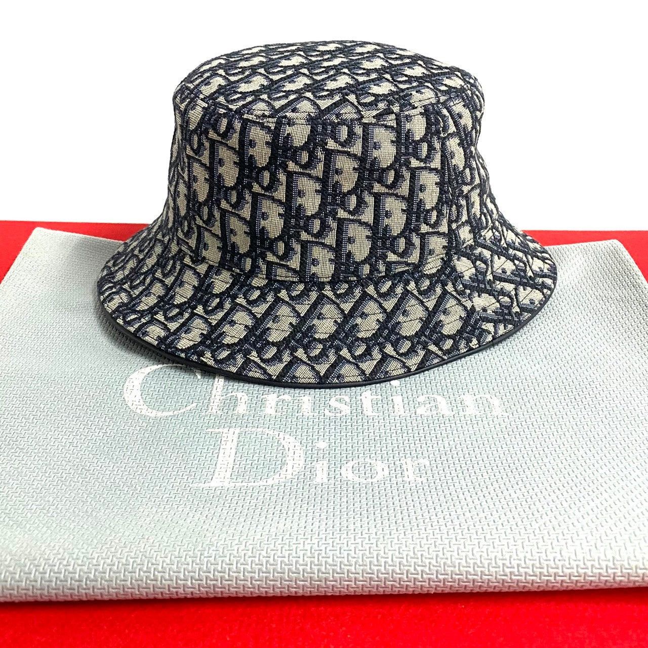 Dior Dior Hat Blue Cotton Size ONE SIZE - 1 Thumbnail