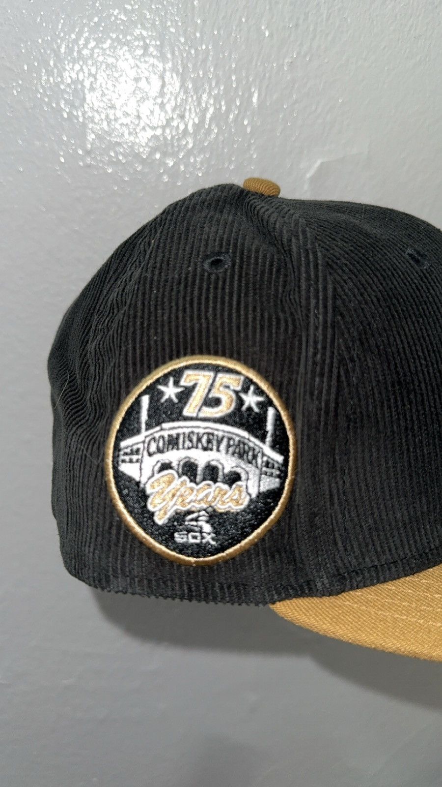 New Era New Era 59fifty black Chicago White Sox fitted hat 7 1/8 Size ONE SIZE - 3 Thumbnail