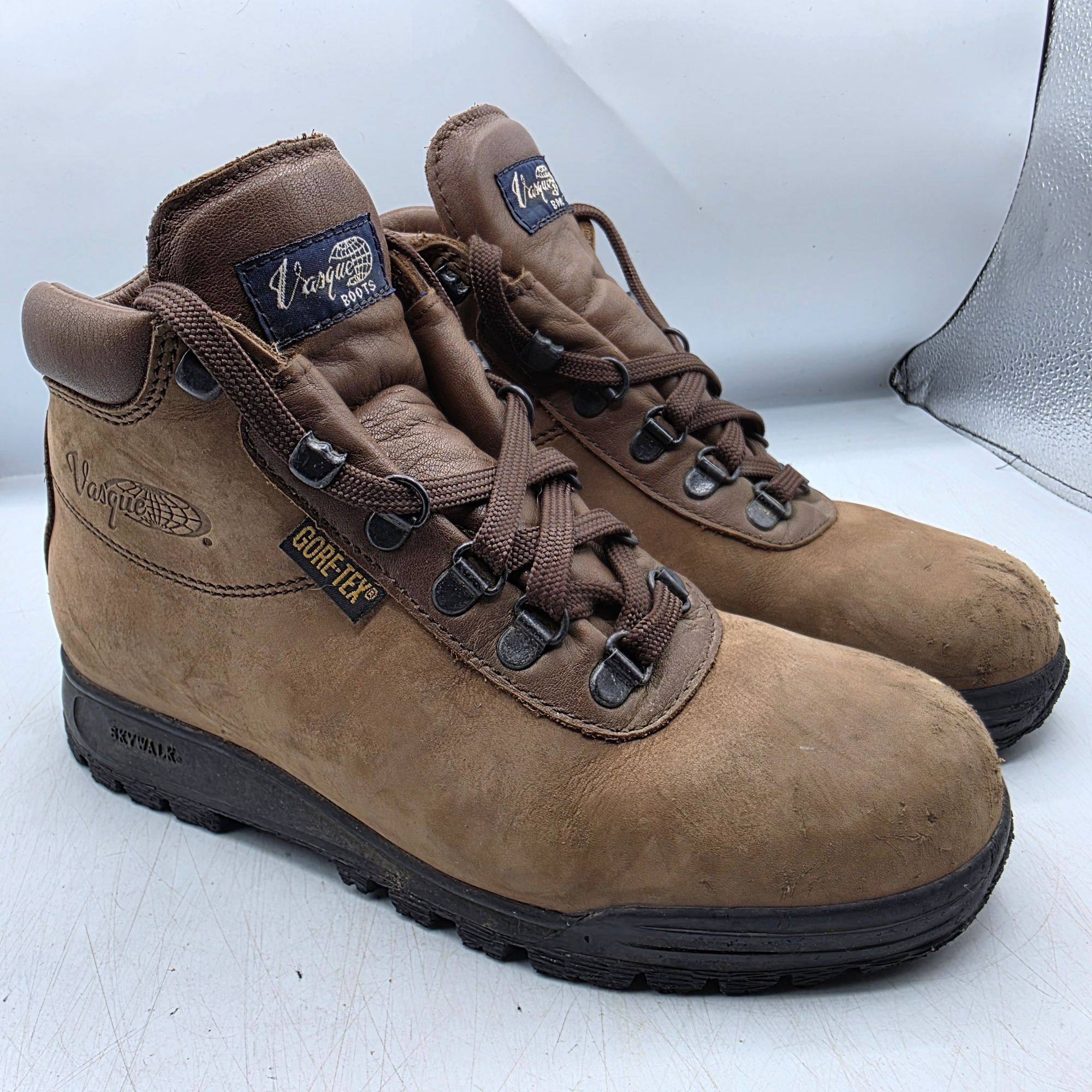 Vasque × Vintage Vintage Vasque Skywalk Womens 7.5 Brown Boots Gore Tex Hikin Size US 7.5 / IT 37.5 - 1 Thumbnail