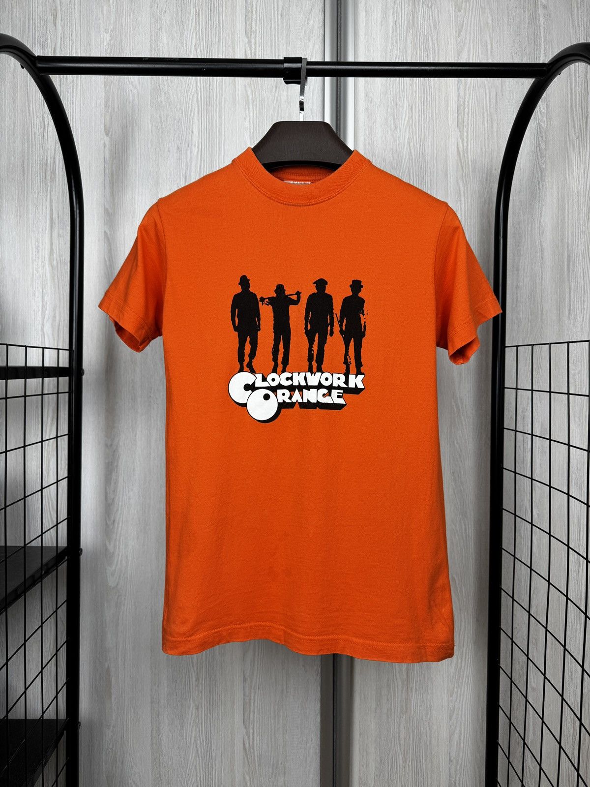 Adler Adler vintage 00s Clockwork Orange ss tee shirt Size US S / EU 44-46 / 1 - 1 Thumbnail