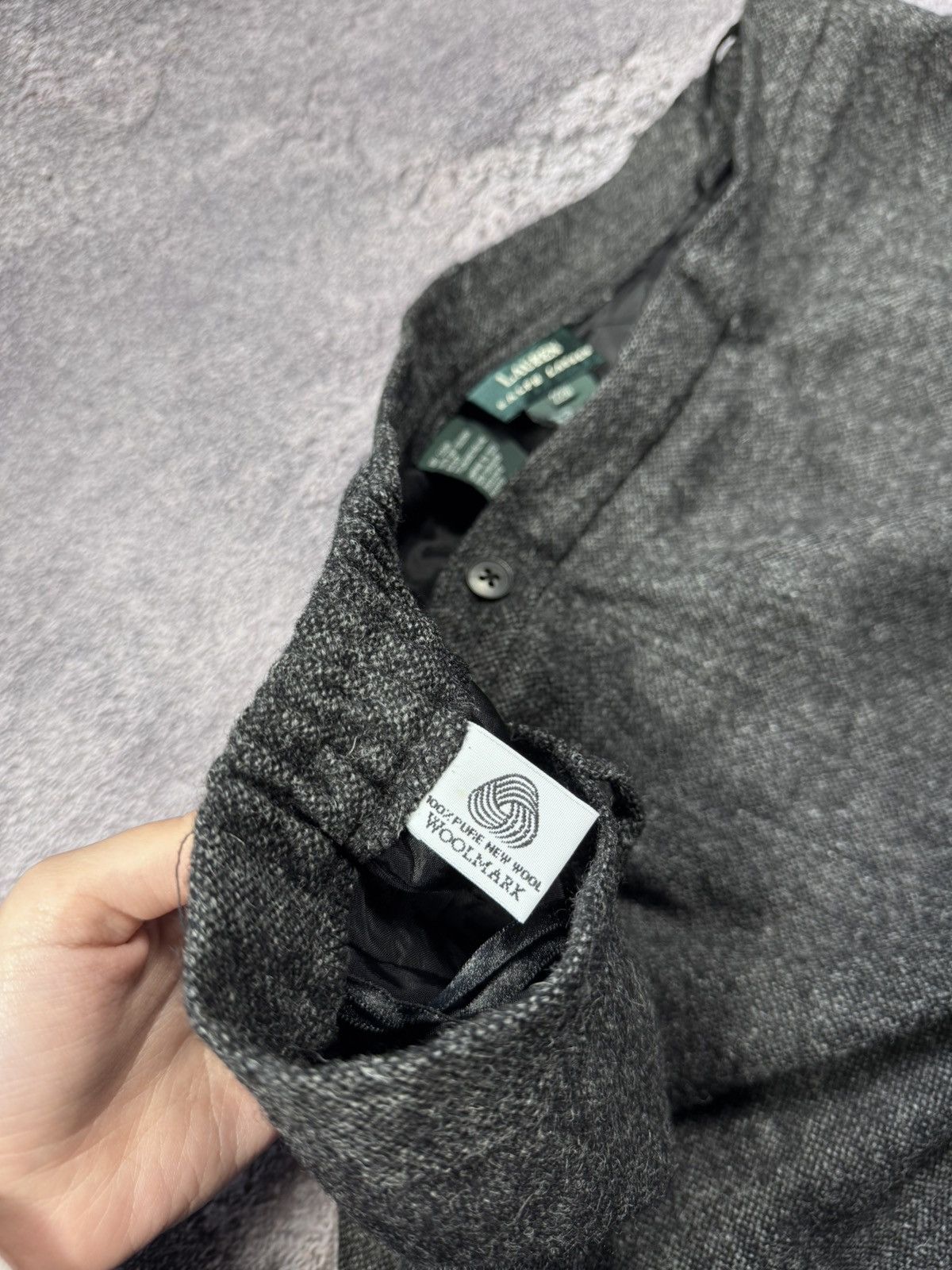 Polo Ralph Lauren Lauren Ralph Lauren Wool Suit — Timeless Grey Size 42R - 10 Thumbnail