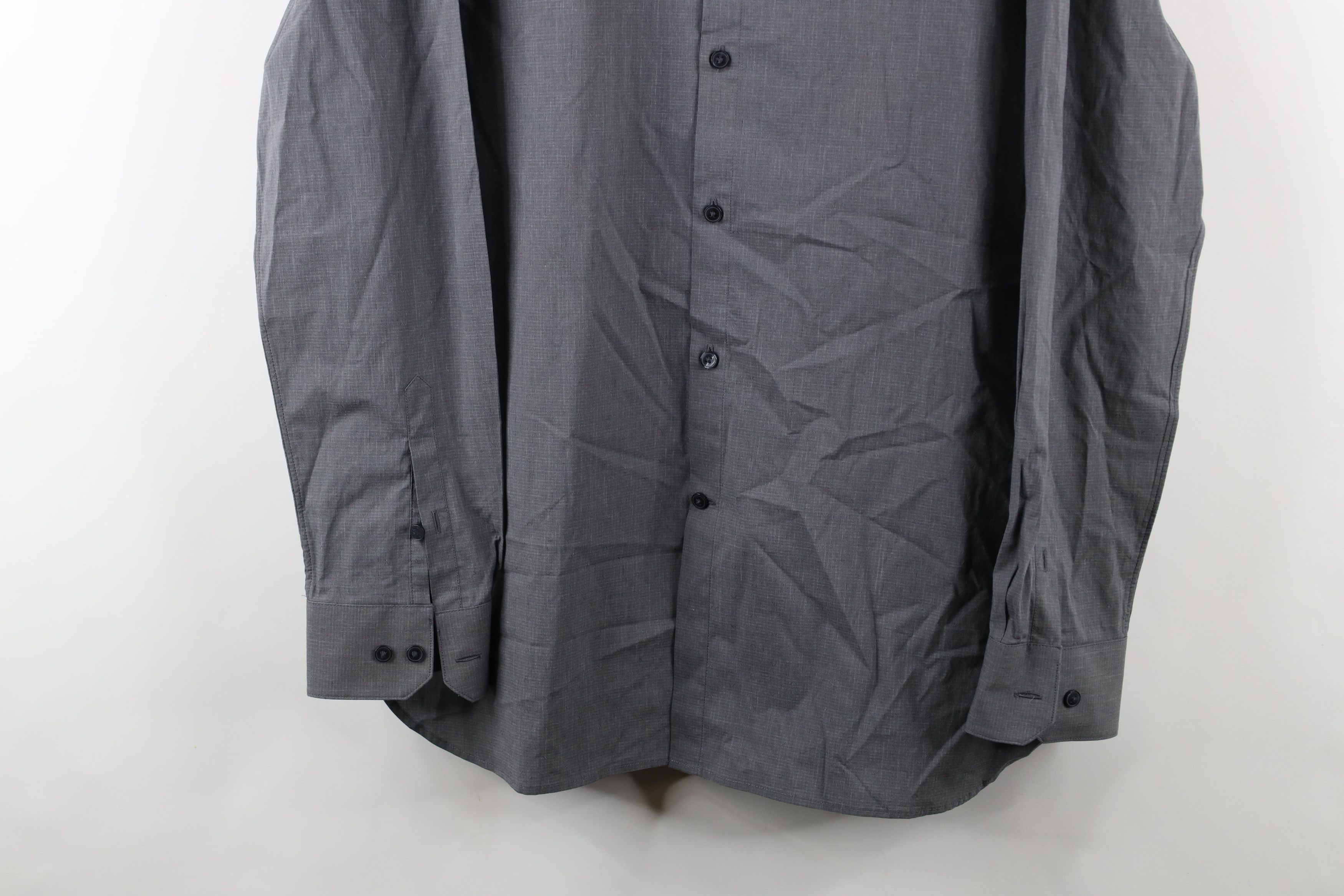 John Varvatos × Vintage John Varvatos USA Signature Tailored Stretch Button Shirt Size US M / EU 48-50 / 2 - 3 Thumbnail