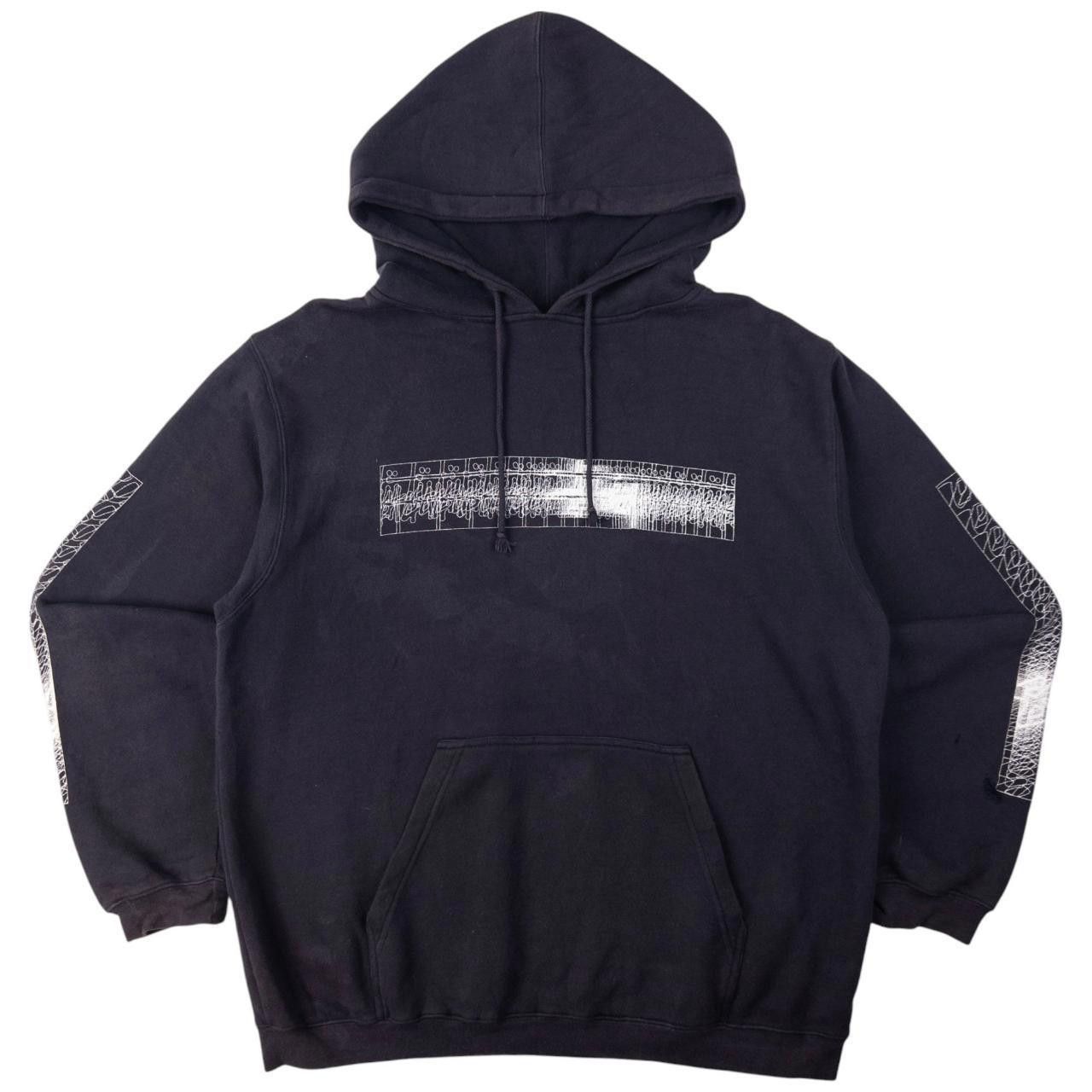トップス 00s old stussy design hoodie Stussy Vintage Stussy NYC INT2 Hoodie Size XL | Grailed