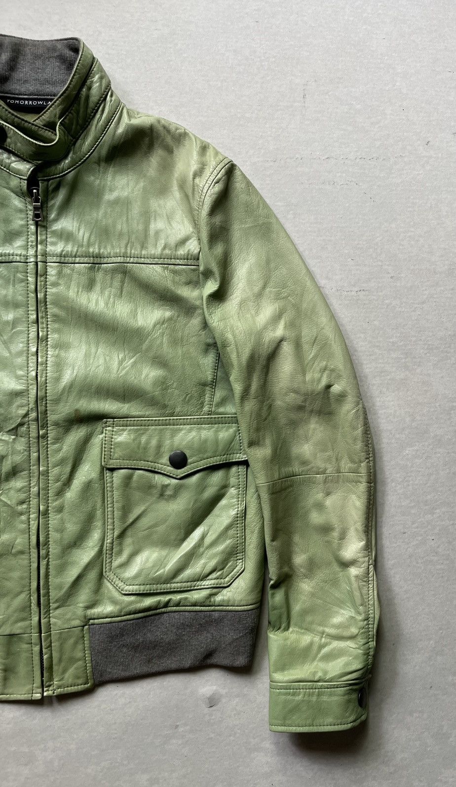 Tomorrowland TOMORROWLAND SHEEPSKIN LEATHER RACER JACKET Size US L / EU 52-54 / 3 - 4 Thumbnail