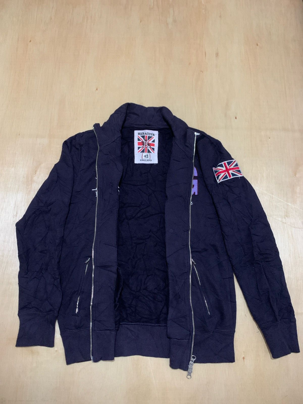 Baracuta × Japanese Brand Baracuta England Zip Zweatshirt Size US L / EU 52-54 / 3 - 3 Thumbnail