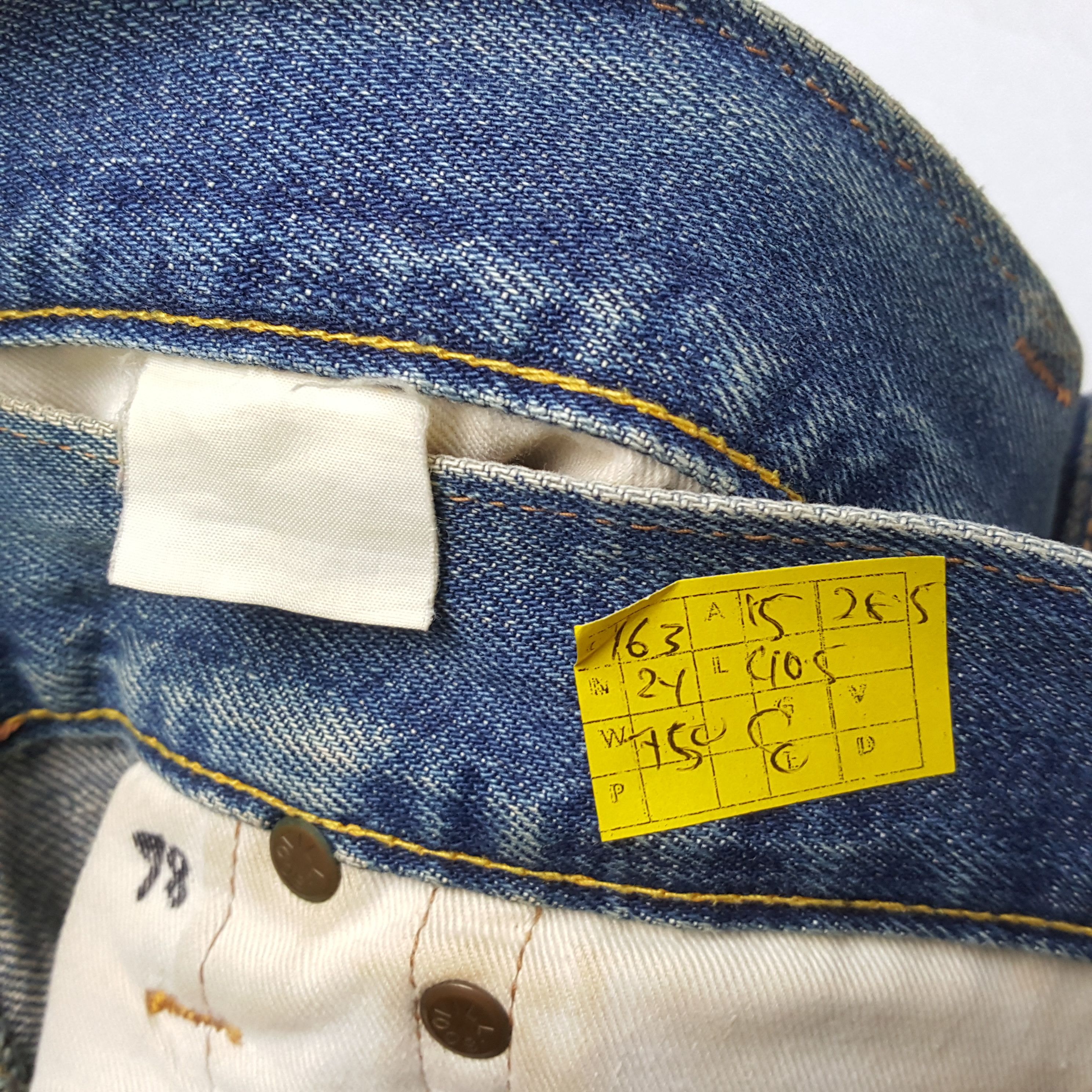 Evisu × Japanese Brand × Vintage Vintage EVISU Japanese Brand Daicock Custom Style Jeans Size US 30 / EU 46 - 14 Thumbnail