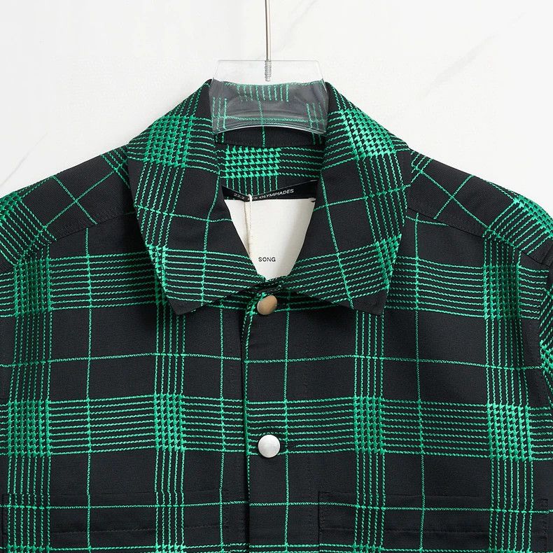 Song For The Mute Song For The Mute Plaid trim coat Size US S / EU 44-46 / 1 - 2 Thumbnail