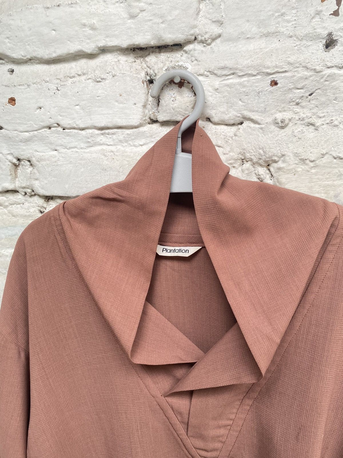 Issey Miyake PLANTATION BLOUSE 👚 Size M / US 6-8 / IT 42-44 - 2 Thumbnail
