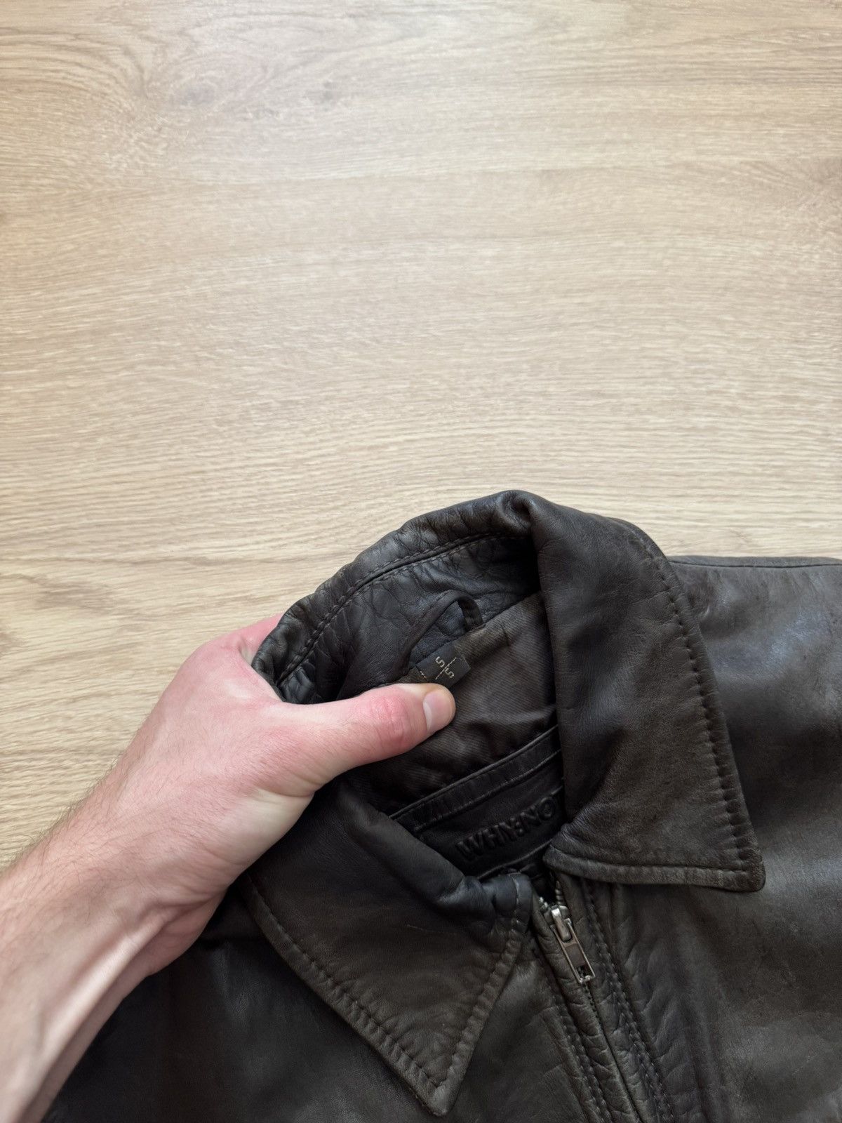 Genuine Leather Vintage Genuine Leather Distresses Vera Pelle Jacket Size US S / EU 44-46 / 1 - 13 Thumbnail