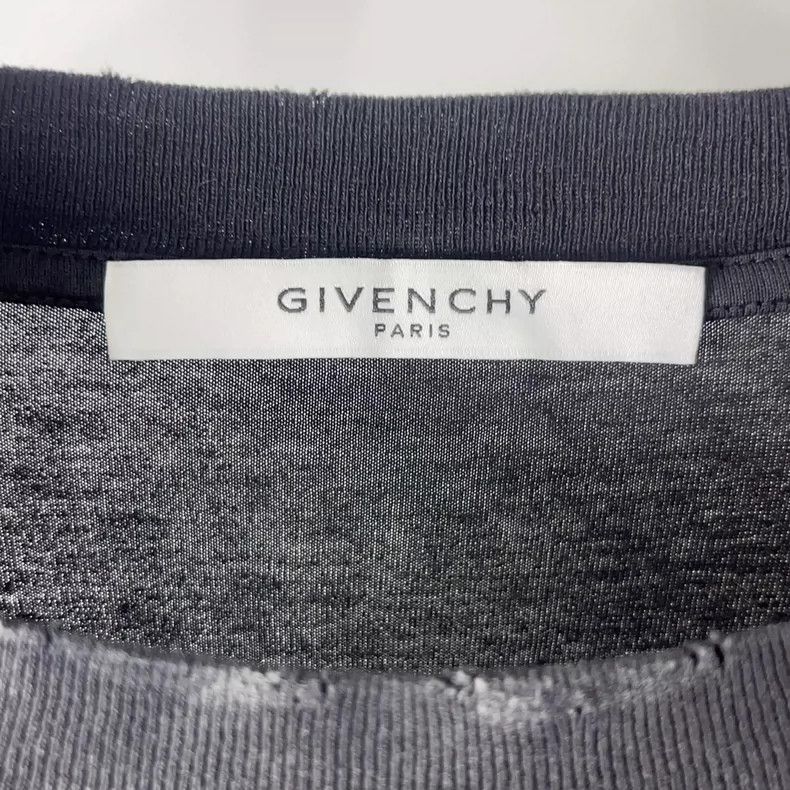 Givenchy Givenchy Incomplete Logo print cotton round neck short sle Size US M / EU 48-50 / 2 - 5 Thumbnail
