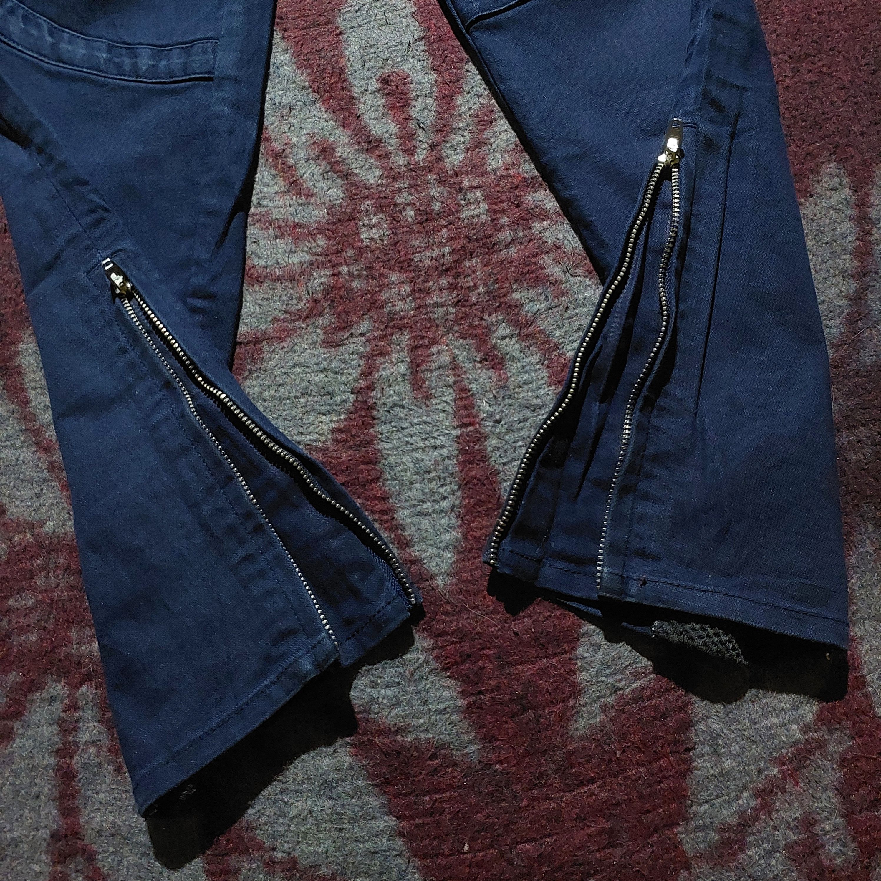Issey Miyake Tsumori chisato panelled ziper leg pants Size US 27 - 7 Thumbnail