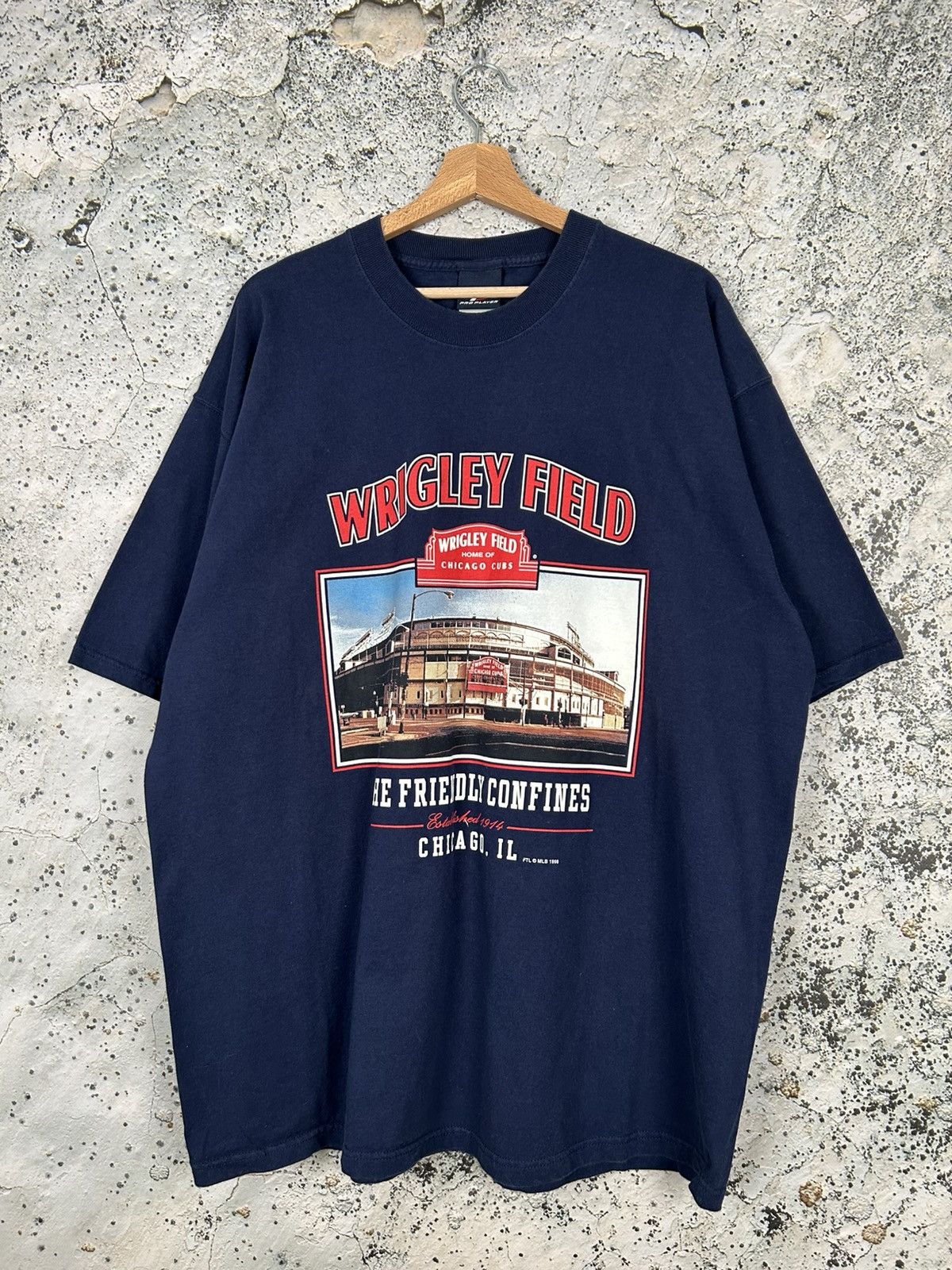 MLB Vintage MLB Wrigley Field Chicago 1998 Streetwear Baseball Size US XXL / EU 58 / 5 - 1 Thumbnail