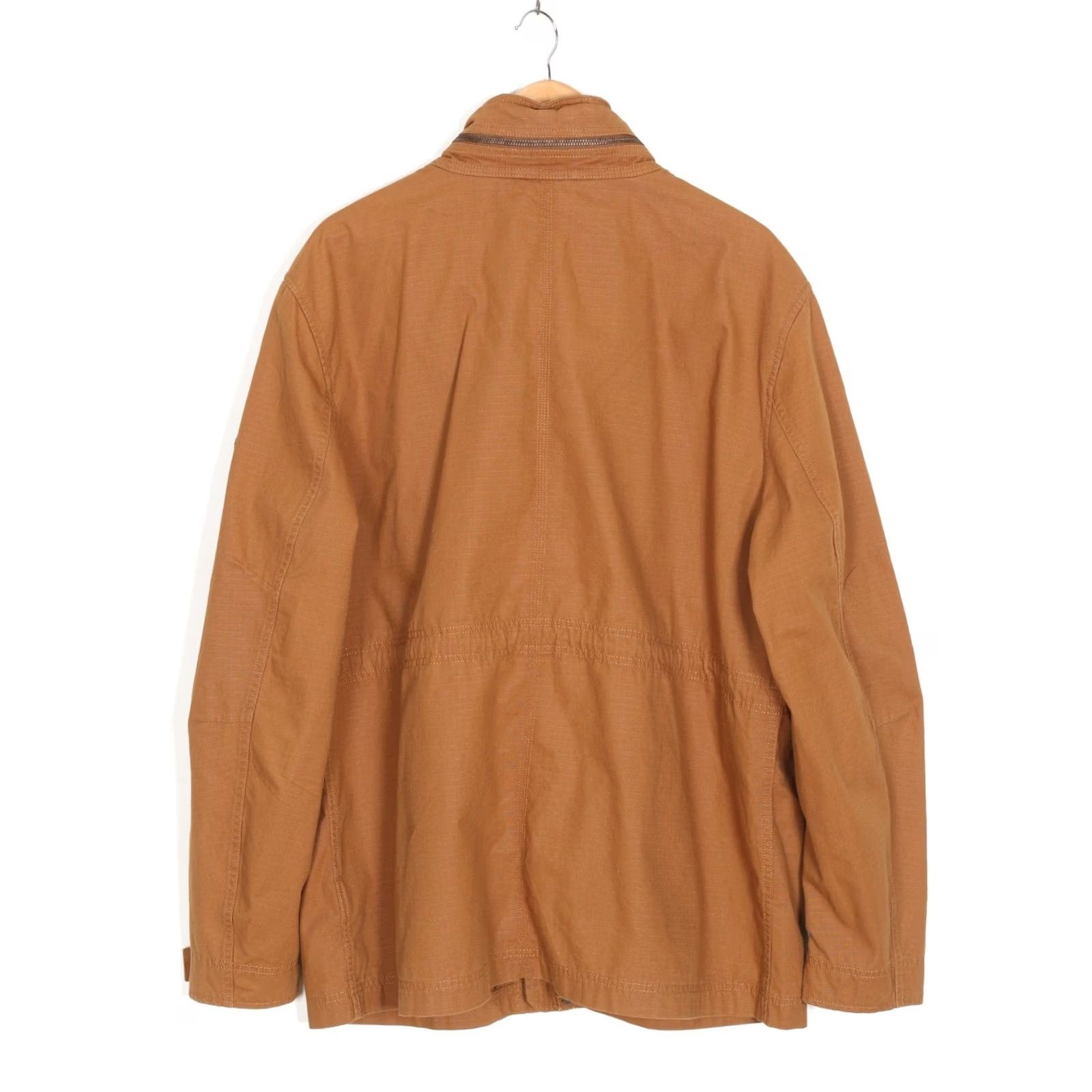 Timberland TIMBERLAND Field Jacket Men 2XL Hooded Ripstop Brown Jacket Mens Field Jacket Modern 90s Style Size US XXL / EU 58 / 5 - 4 Thumbnail