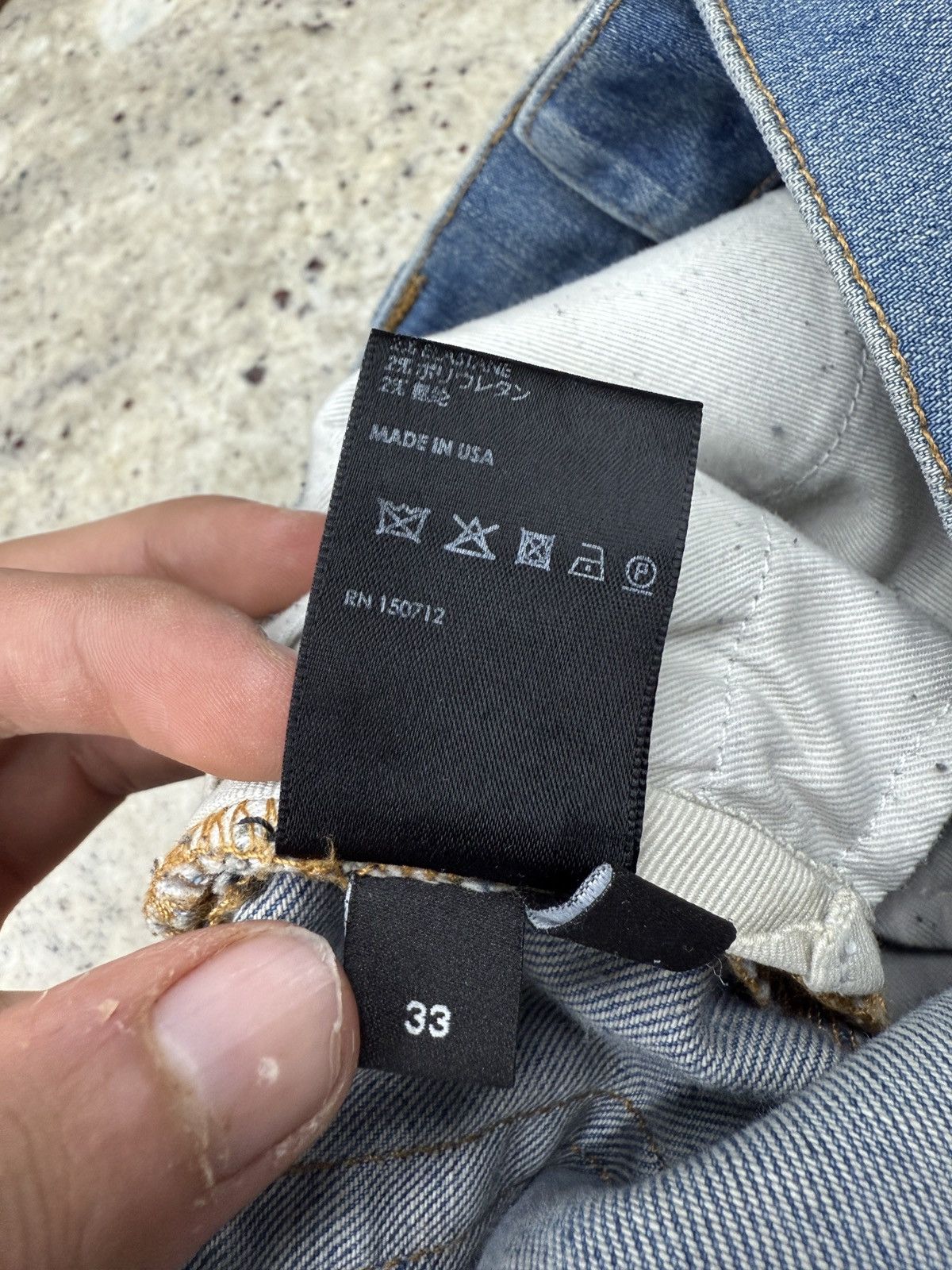 Amiri Amiri MX2 Plaid Jeans Size US 33 - 13 Thumbnail
