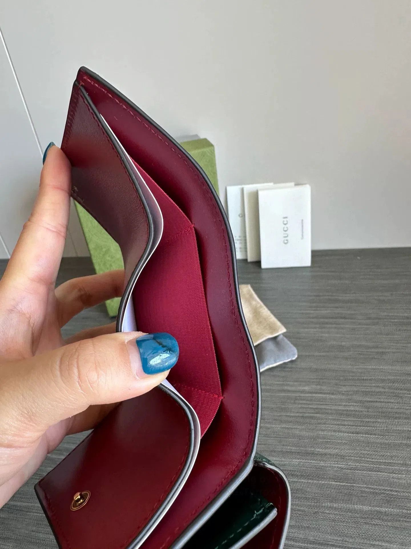 Gucci Gucci Balenciaga Collaboration Card Wallet. Size ONE SIZE - 5 Thumbnail