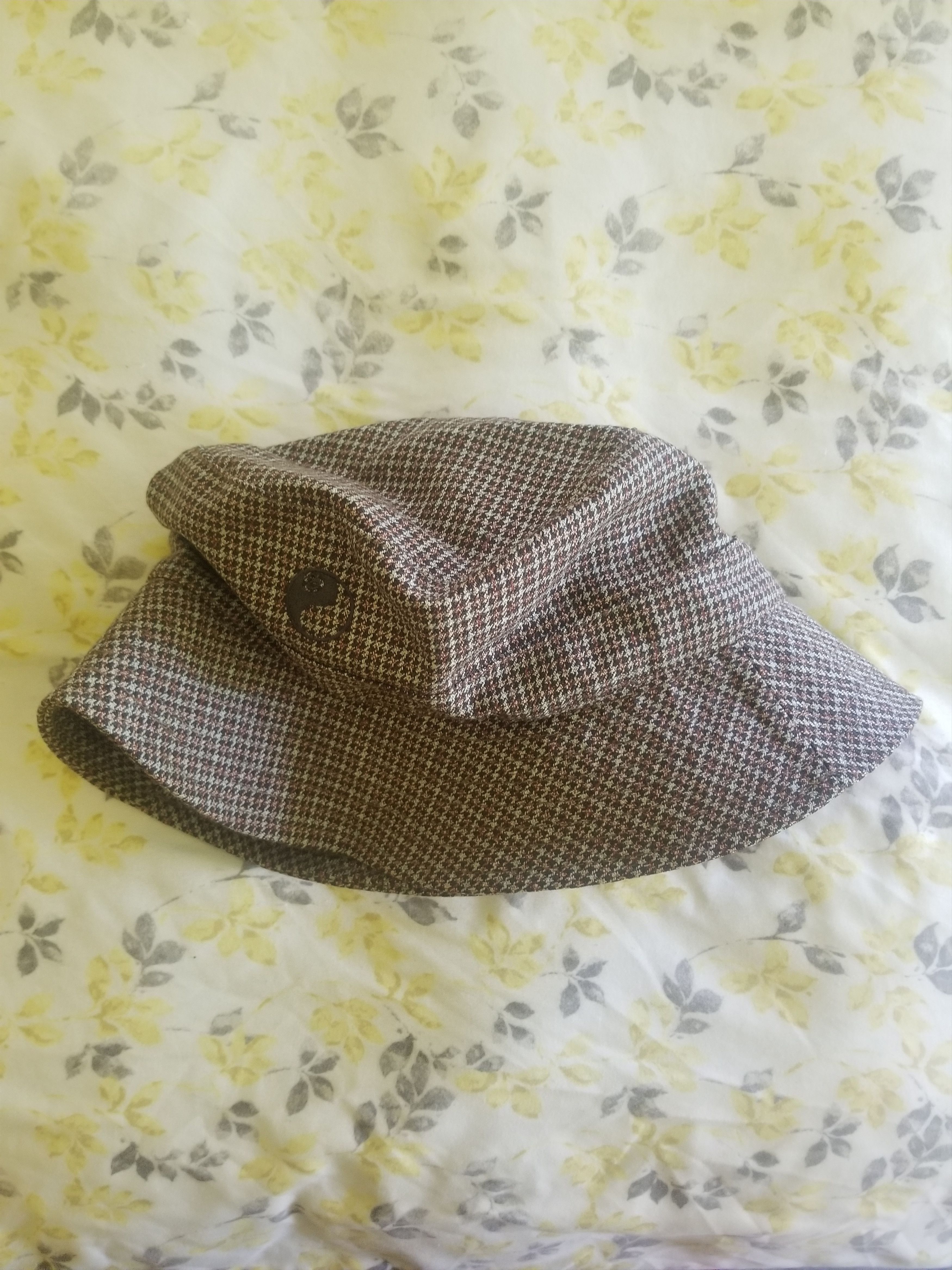 Our Legacy × Stussy Houndstooth Bucket Hat Size ONE SIZE - 1 Thumbnail