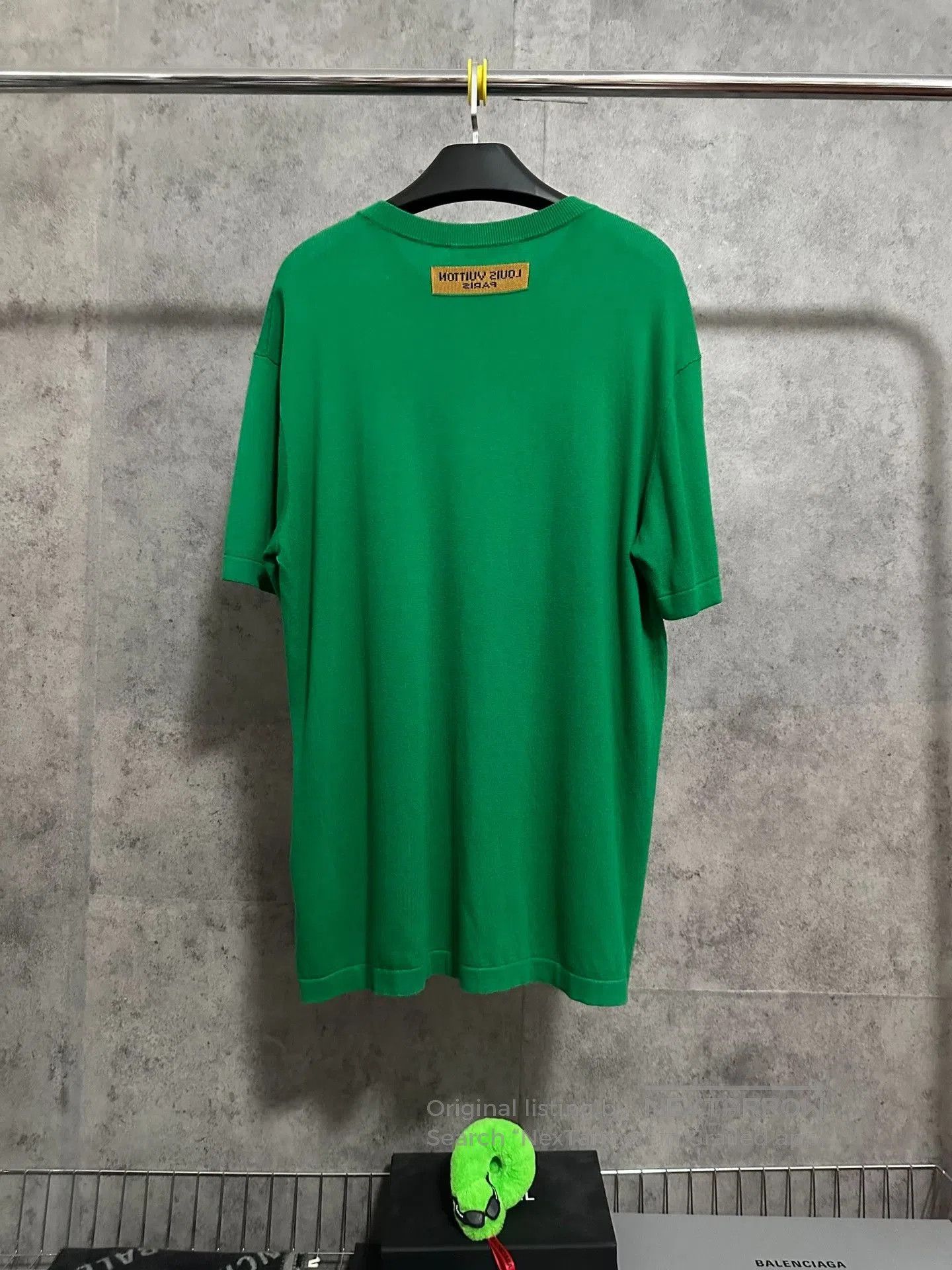 Louis Vuitton Louis Vuitton Knit Logo Short Sleeve T-shirt. Size US XL / EU 56 / 4 - 4 Thumbnail