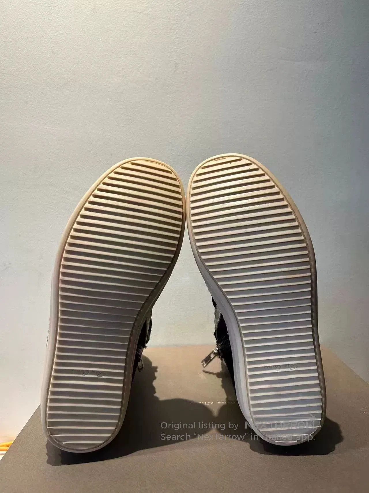Rick Owens Rick Owens Unique Fish Skin Sneakers. Size US 6 / EU 39 - 7 Thumbnail