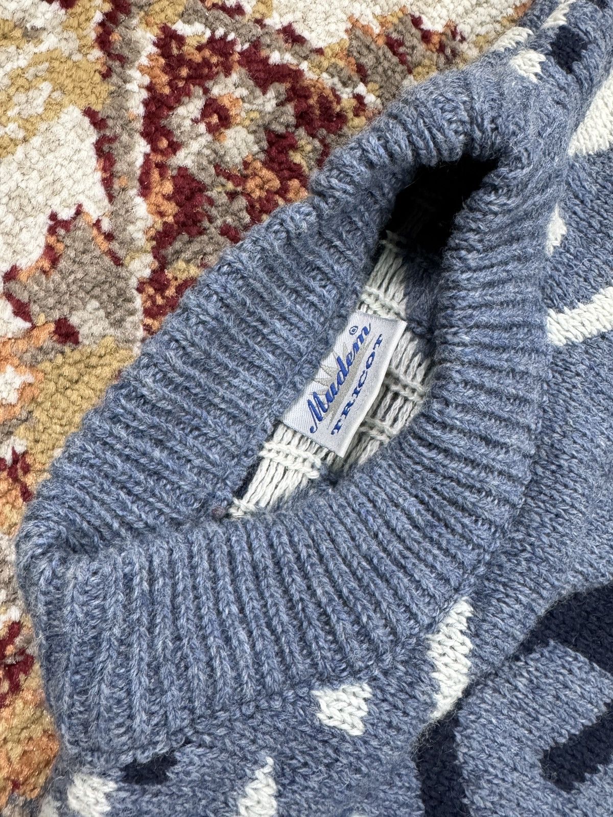 Japanese Brand ᶠᵃⁿᶜʸᵍᵘʸ CROPPED Vintage Sweater Knit Boxy Oversize Y2K 90s Size US M / EU 48-50 / 2 - 2 Thumbnail