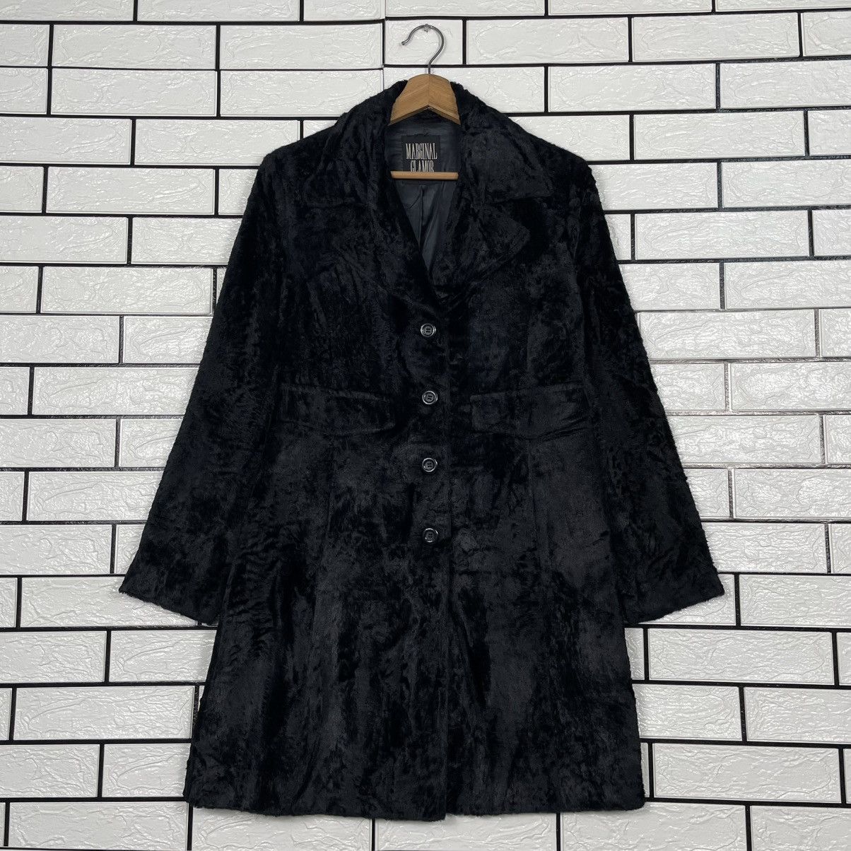 Japanese Brand Pure Black Marginal Glamour Trenchcoat Size M / US 6-8 / IT 42-44 - 1 Thumbnail