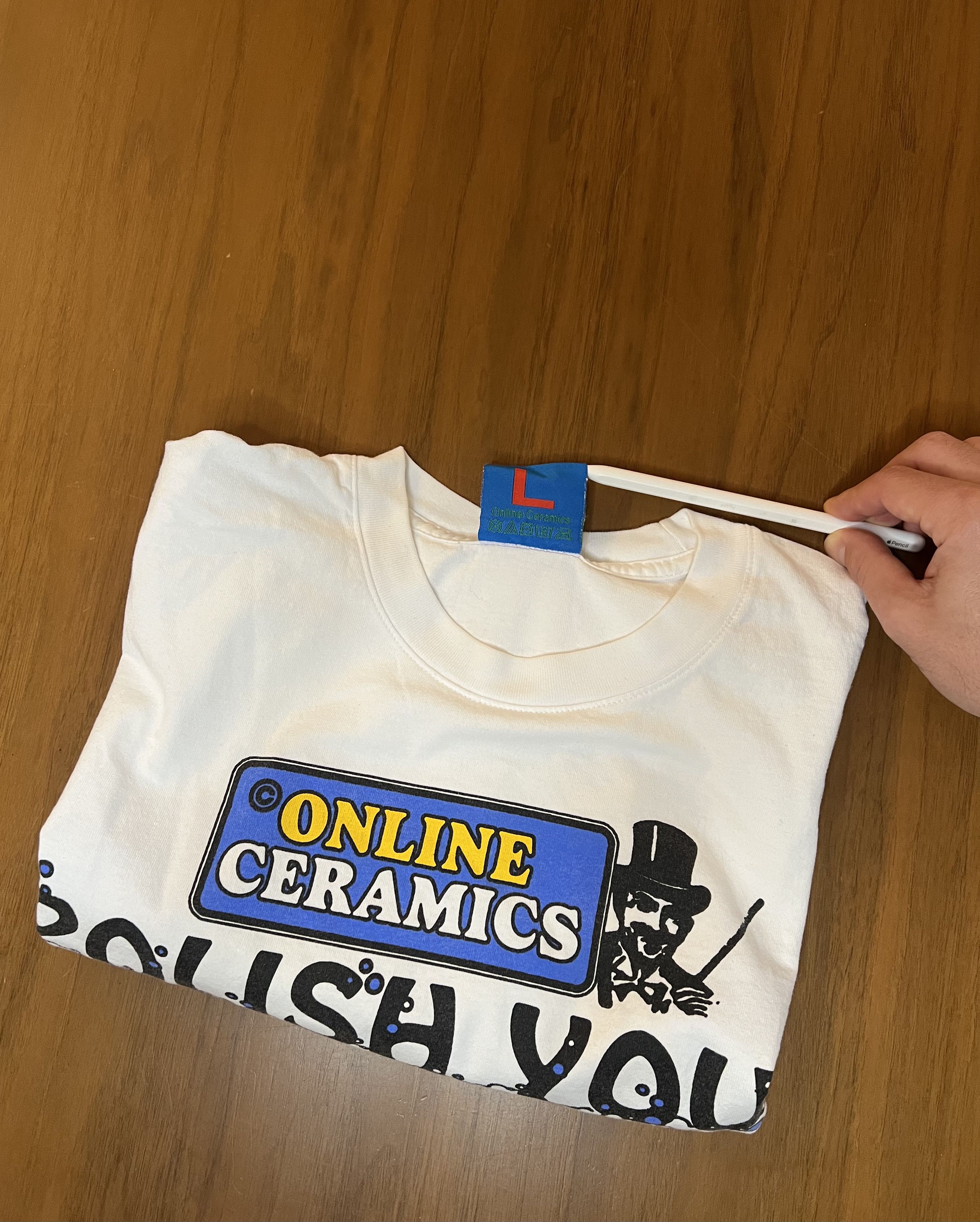 Online Ceramics ONLINE CERAMICS RAINBOW TEE Size US L / EU 52-54 / 3 - 3 Thumbnail