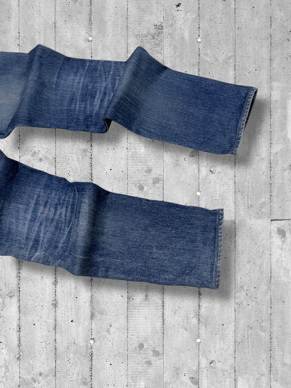 Designer × Other Vintge Designer Adriano Goldschimied Distressed Splash Denim Size US 31 - 13 Thumbnail