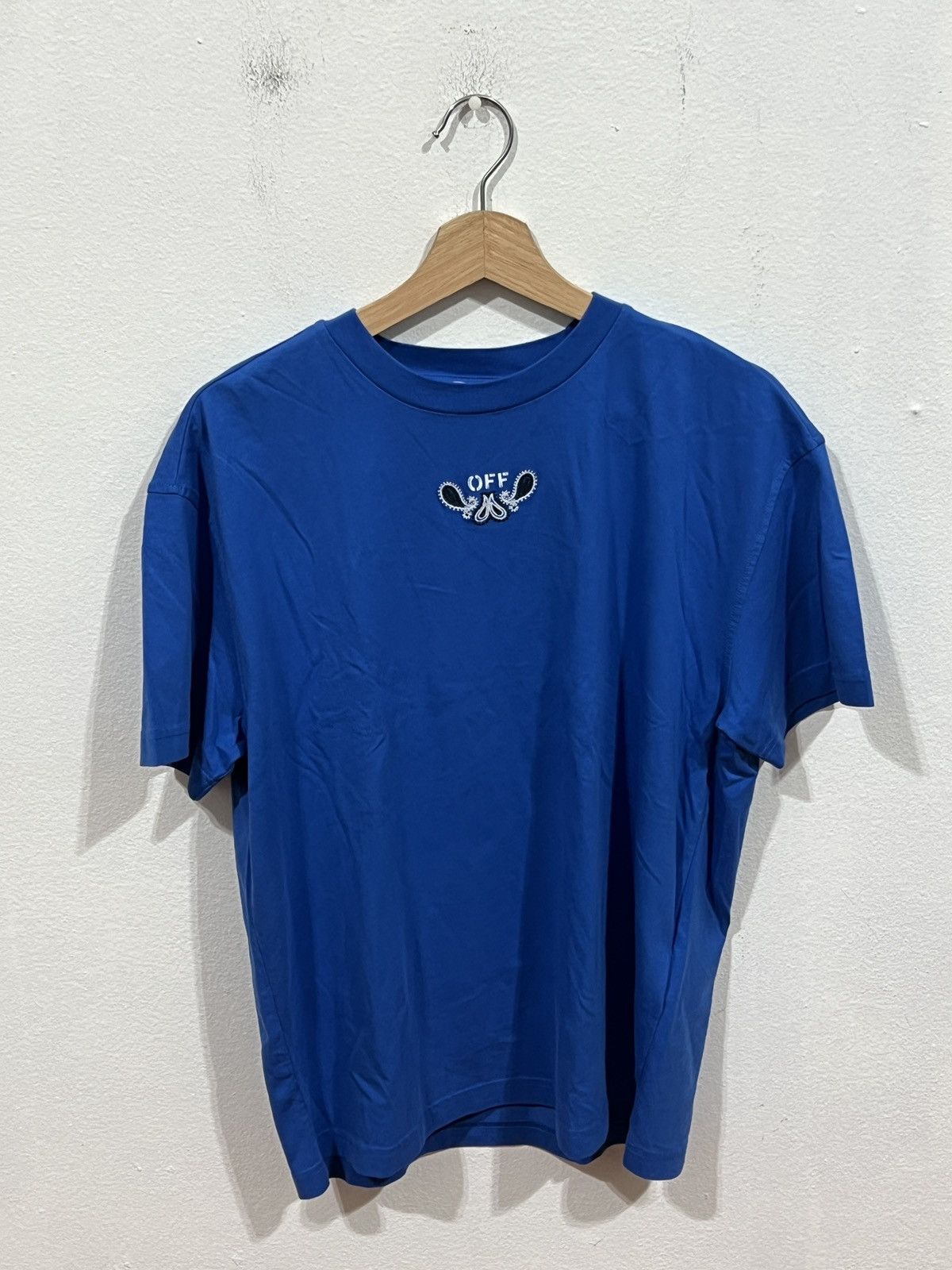 Off-White Off-White Bandana Blue Arrow Tee Size US M / EU 48-50 / 2 - 1 Thumbnail
