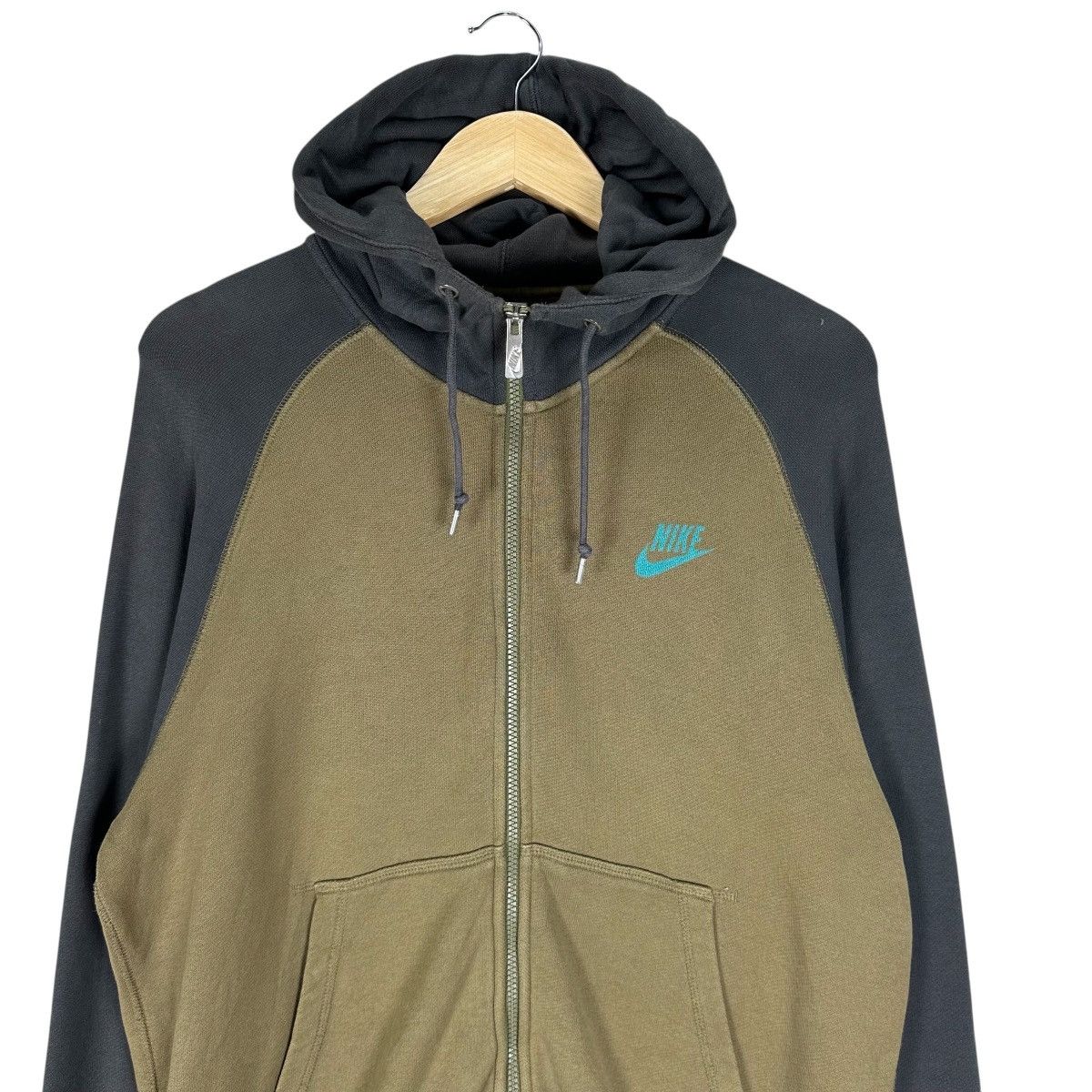 Nike NIKE HOODIE ZIPPER PULLOVER SWEATSHIRT Size US L / EU 52-54 / 3 - 3 Thumbnail