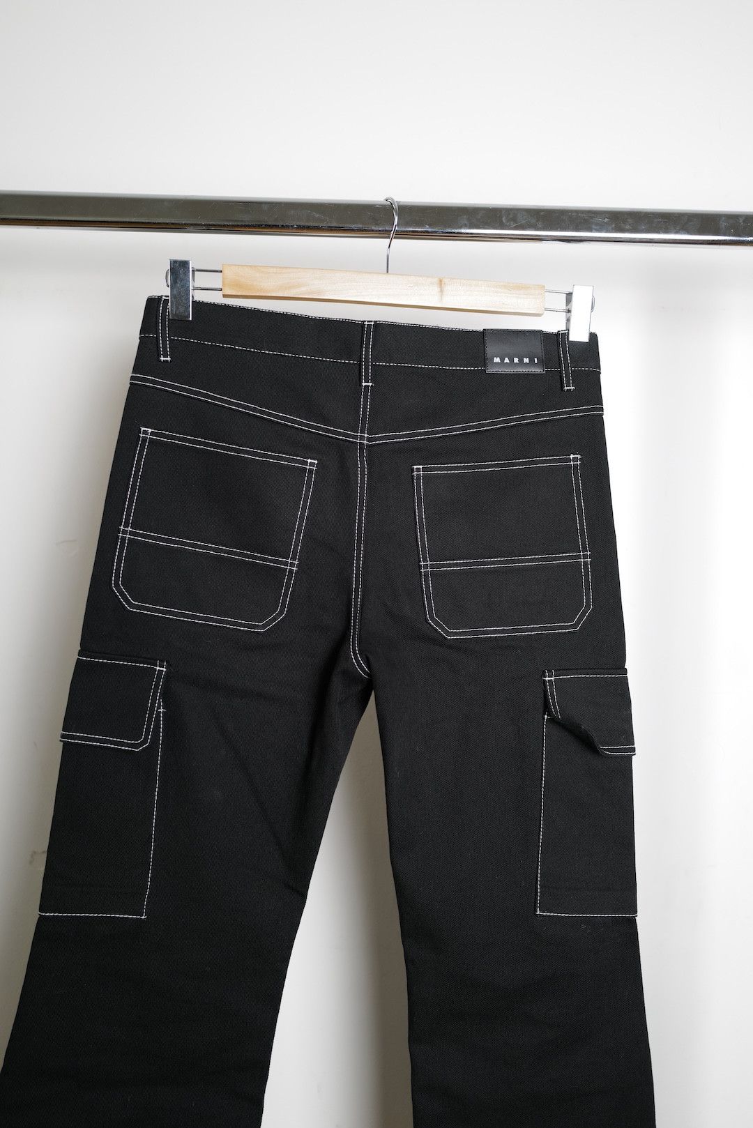 Marni Marni Wide Leg Contrast Jeans Size US 32 / EU 48 - 10 Thumbnail