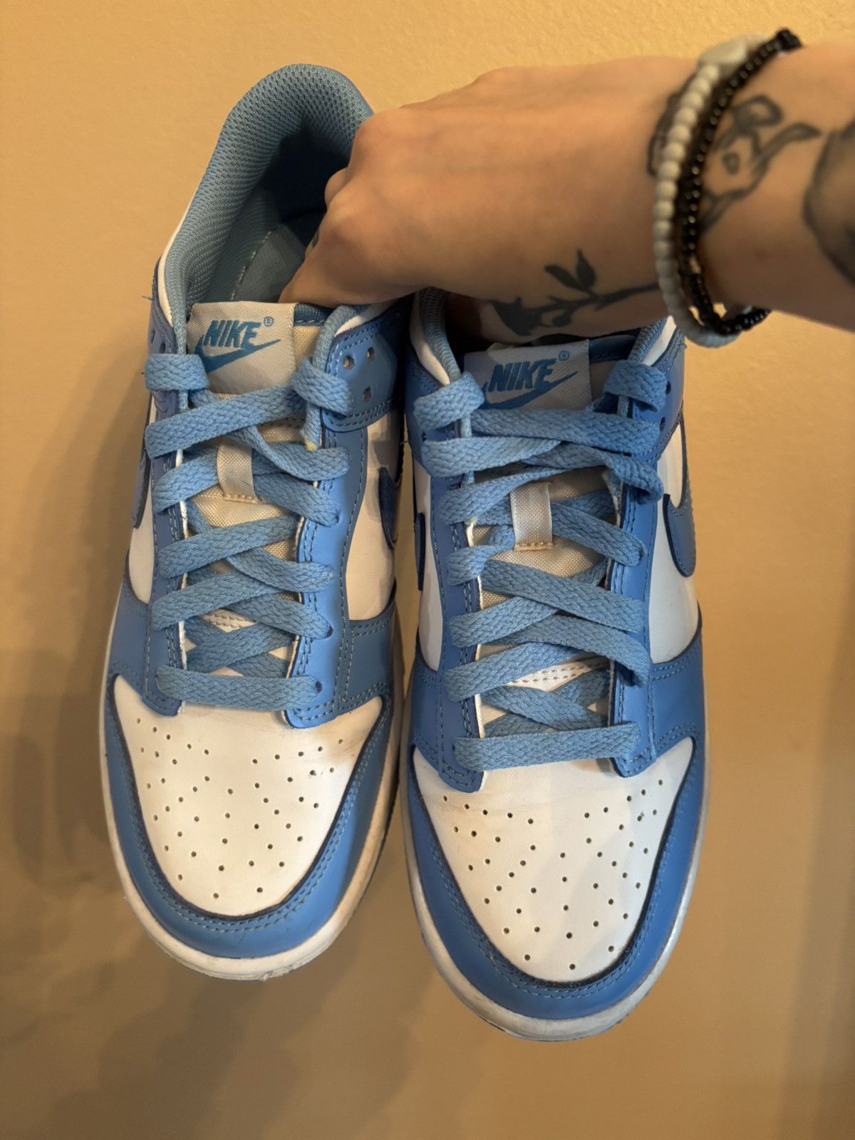 Nike Nike Dunk Low GS 'University Blue' Size US 6.5 / EU 39-40 - 3 Thumbnail
