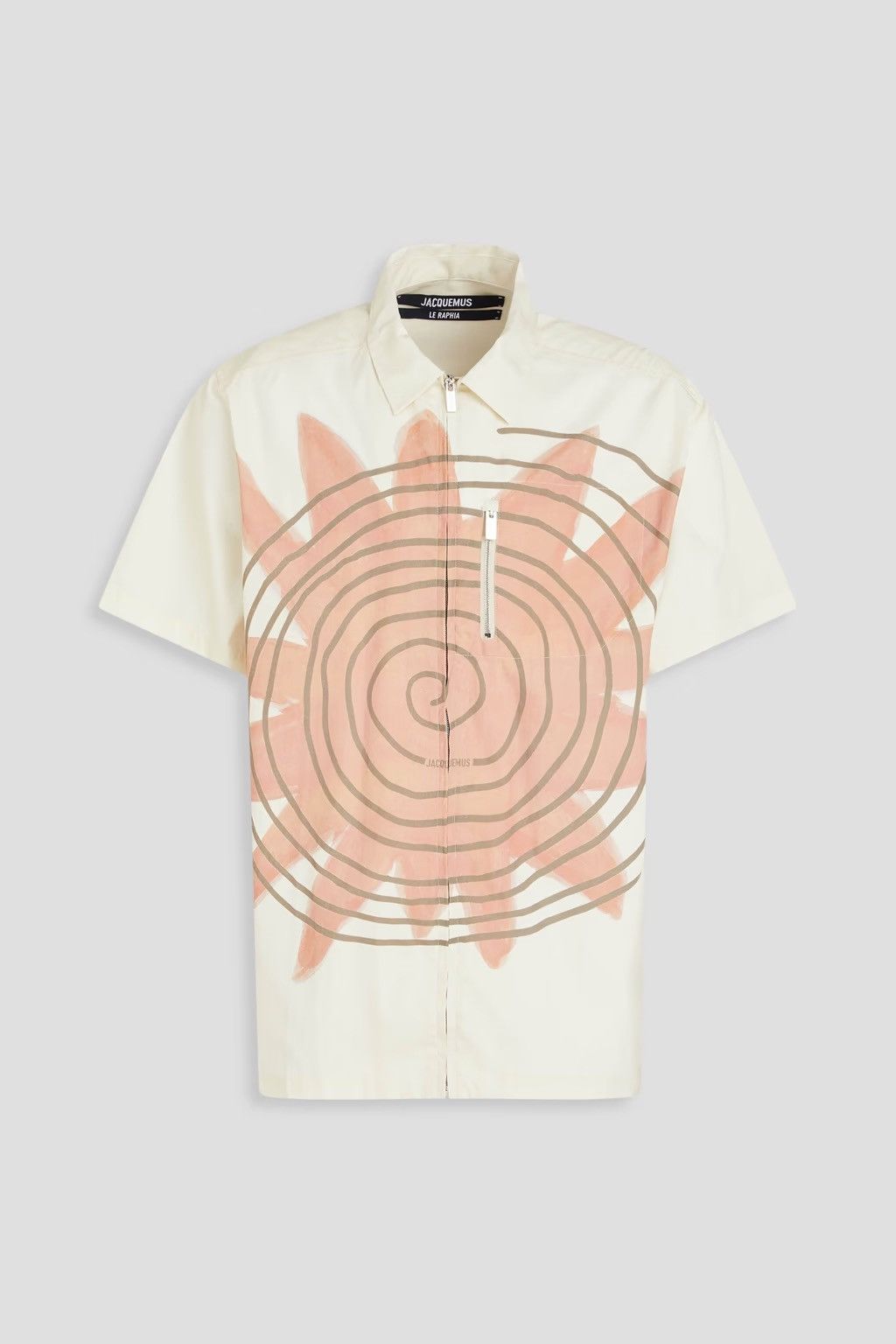 Jacquemus Banho Sun-Print Shirt Size US S / EU 44-46 / 1 - 1 Thumbnail