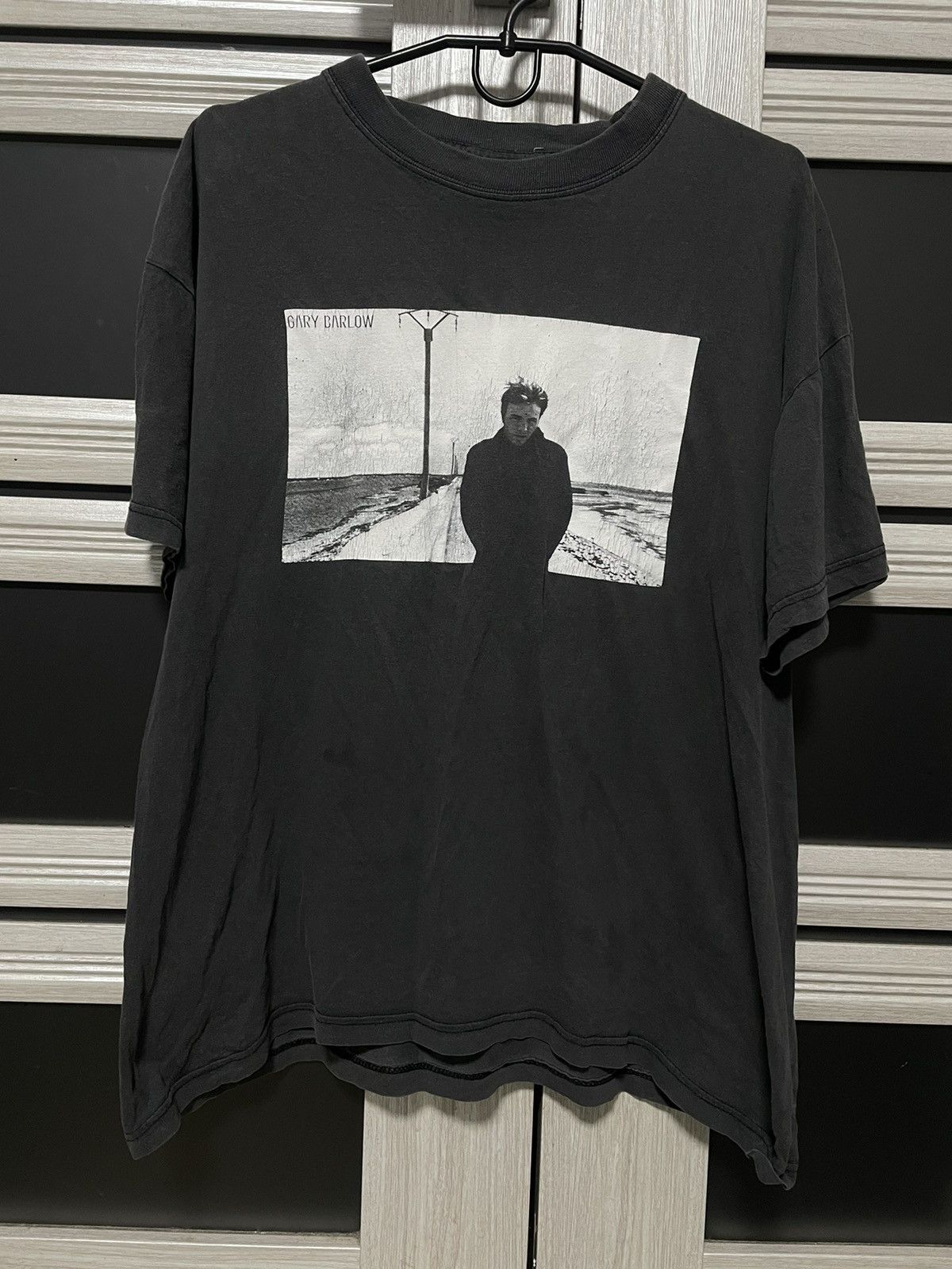 Band Tees Vintage 1998 Gary Barlow Open Road Tour Band Tee Black 90s Size US M / EU 48-50 / 2 - 1 Thumbnail