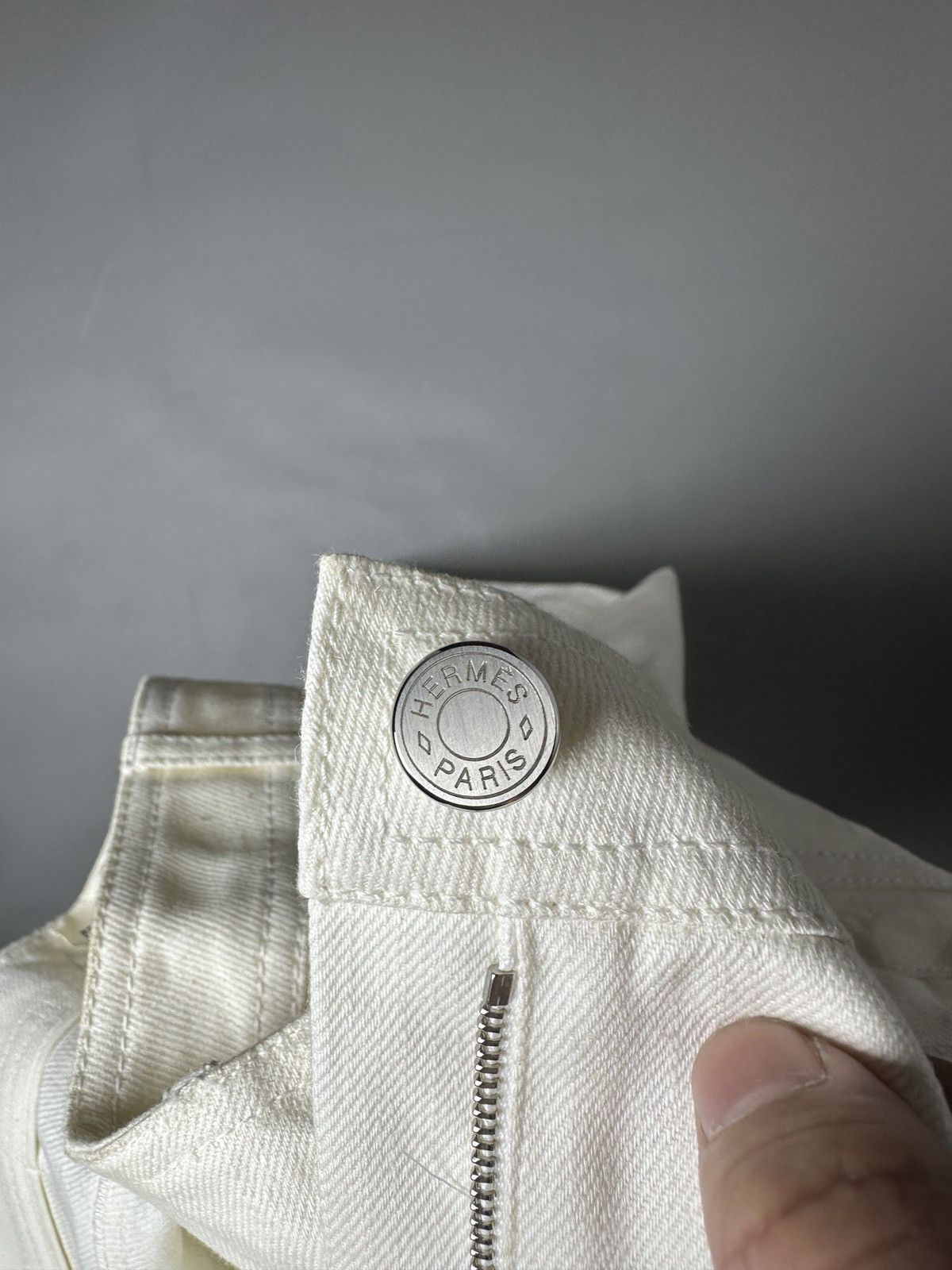 Hermes HERMES / MAISON MARGIELA ERA - CALFSKIN JEANS Size 24" / US 00 / IT 34 - 12 Thumbnail
