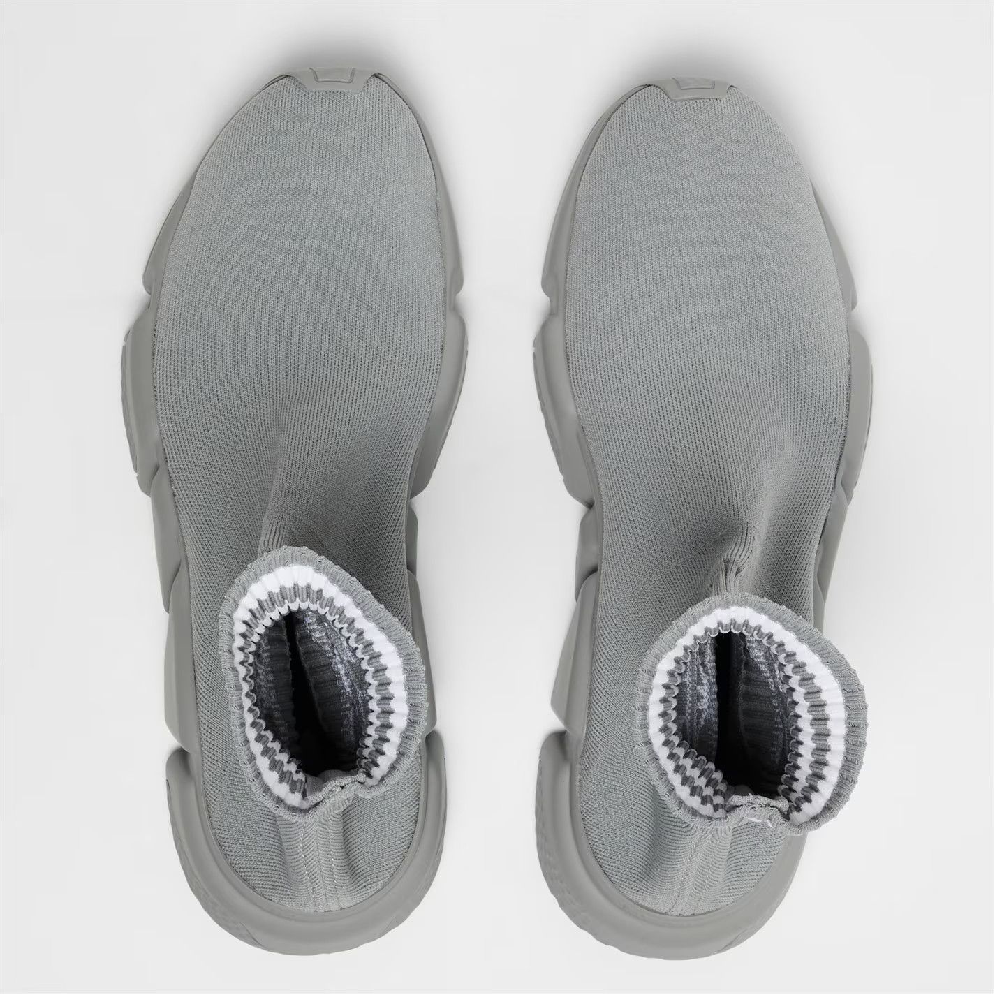 Adidas × Balenciaga o1g2r1mq0226 Speed Trainers In Grey/White Size US 7.5 / EU 40-41 - 4 Thumbnail