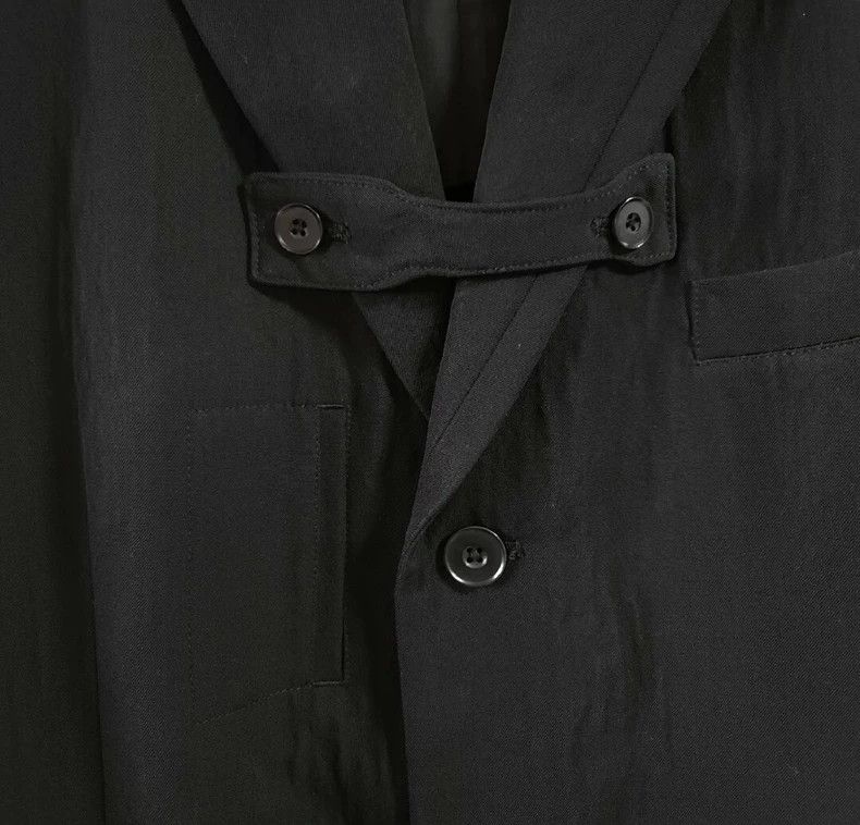 Yohji Yamamoto Yohji Yamamoto size 2 2000ss Defective Wool Suit Size 36R - 3 Thumbnail