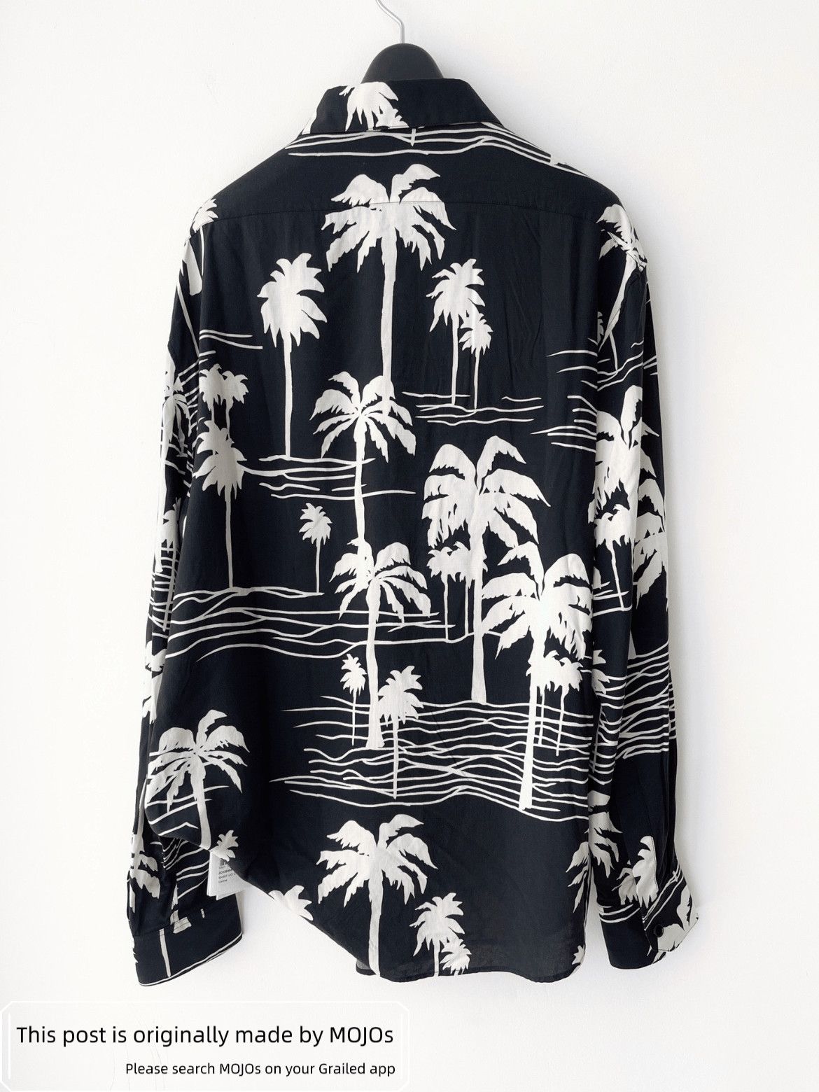 Celine Sz 41 Saint Laurent Paris Palm Tree Shirt Size US L / EU 52-54 / 3 - 3 Thumbnail