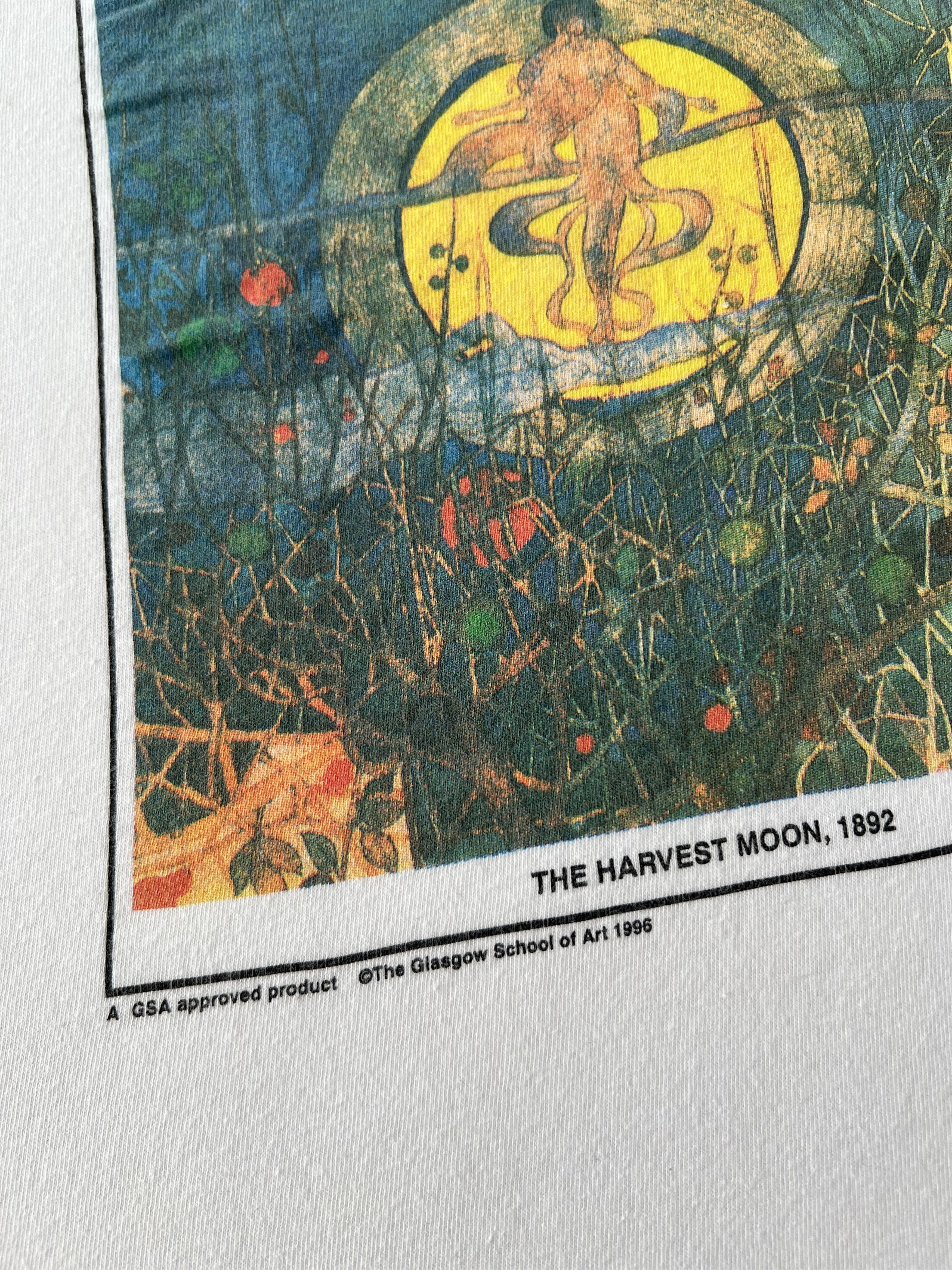 Arts & Science Vintage 90s Charles Rennie Mackintosh The Harvest Moon Art Size US XL / EU 56 / 4 - 6 Thumbnail
