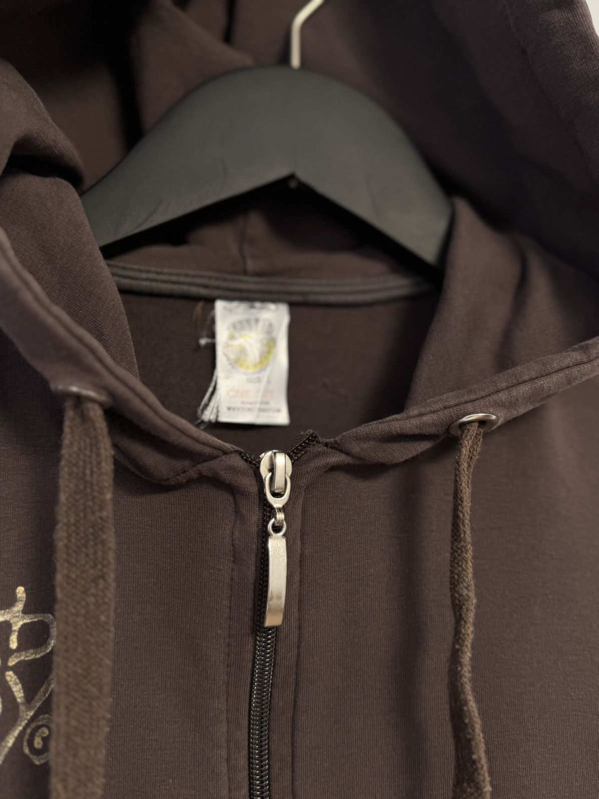 Ed Hardy Ed Hardy Vintage Y2K Style Ful Zip Hoodie Brown Size L / US 10 / IT 46 - 6 Thumbnail
