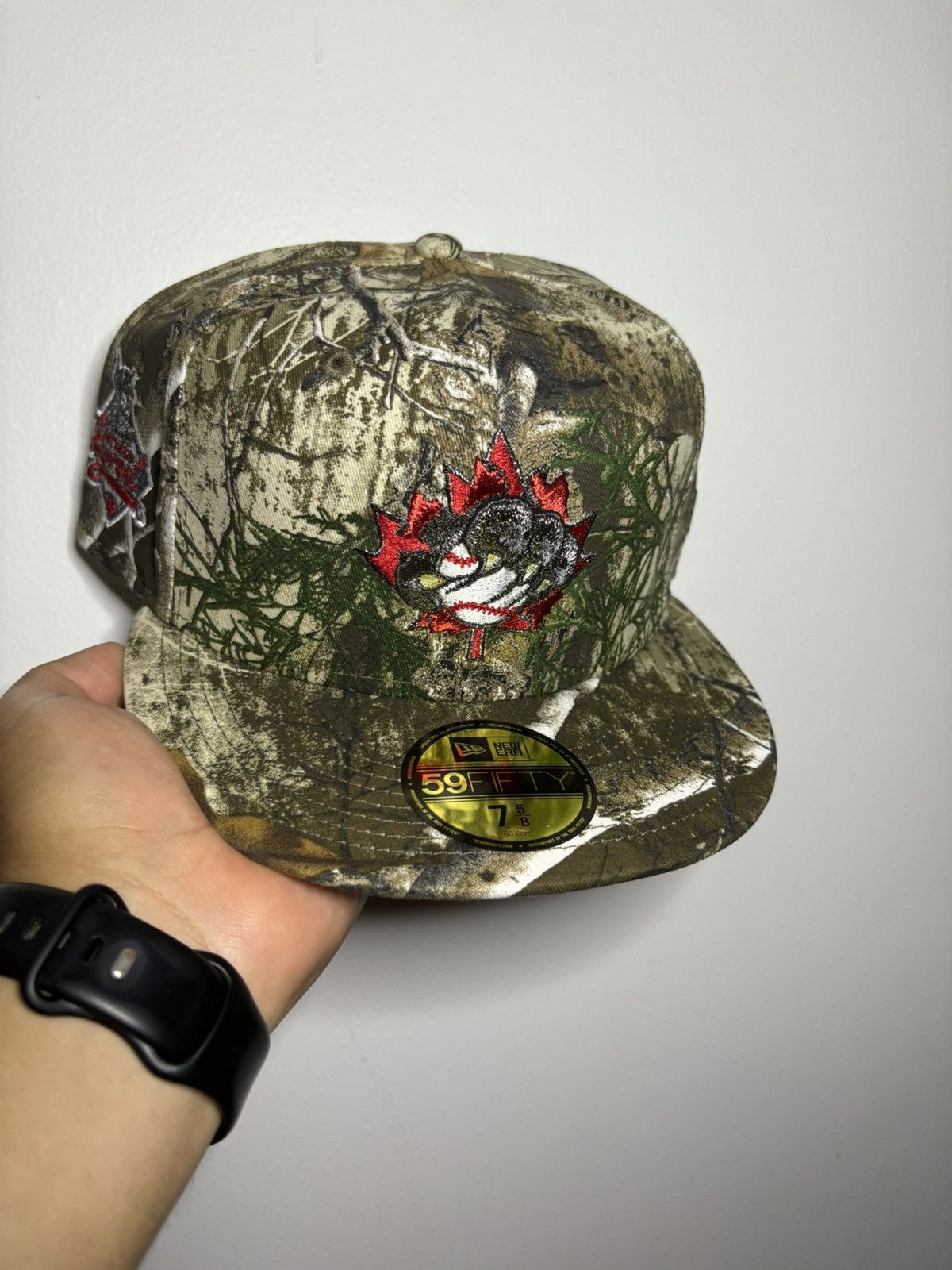 New Era Sz 7 5/8 MiLB Ottawa Lynx Fitted Real Tree Size ONE SIZE - 1 Thumbnail
