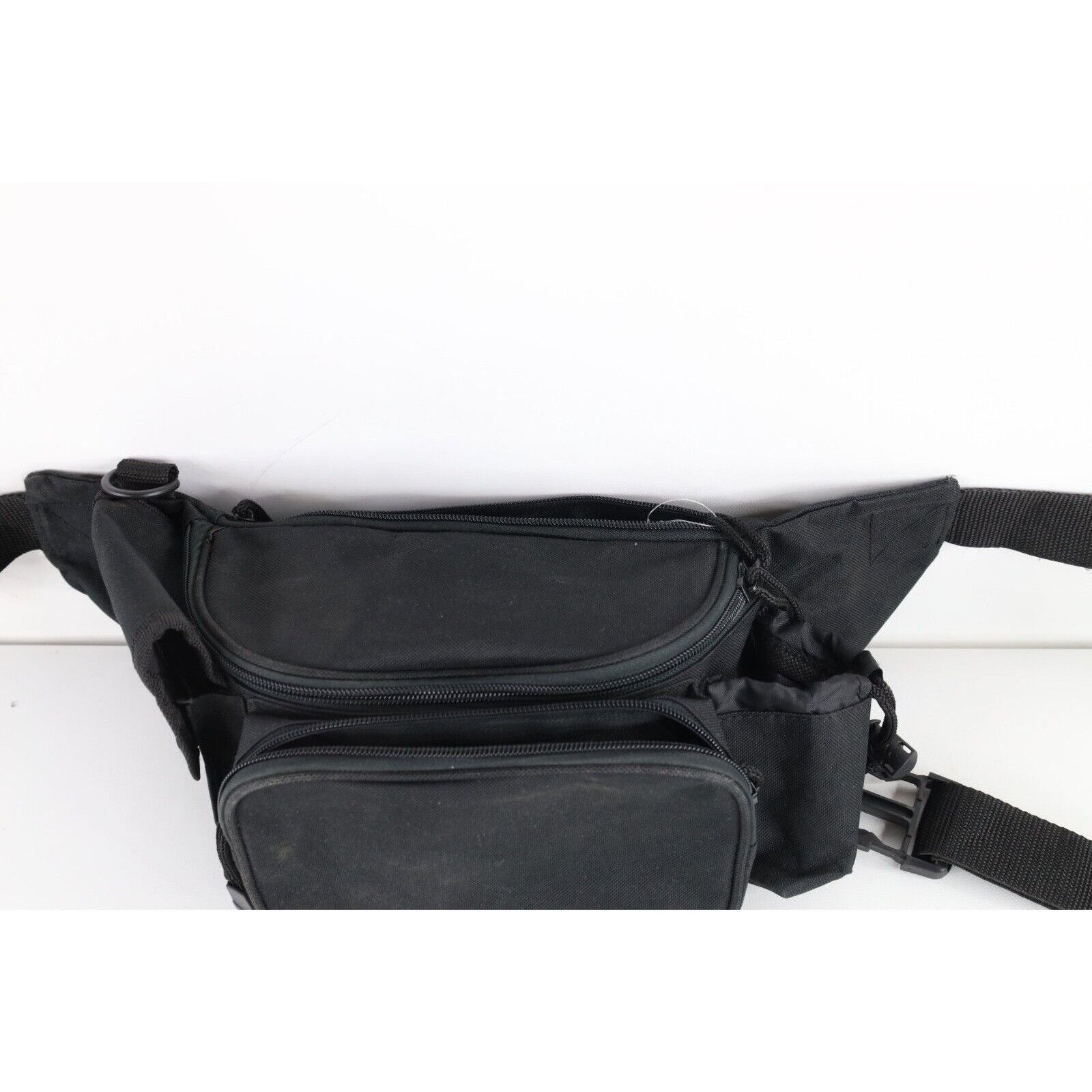 Vintage Vintage 90s Streetwear Blank Belted Fanny Pack Waist Bag Size ONE SIZE - 3 Thumbnail