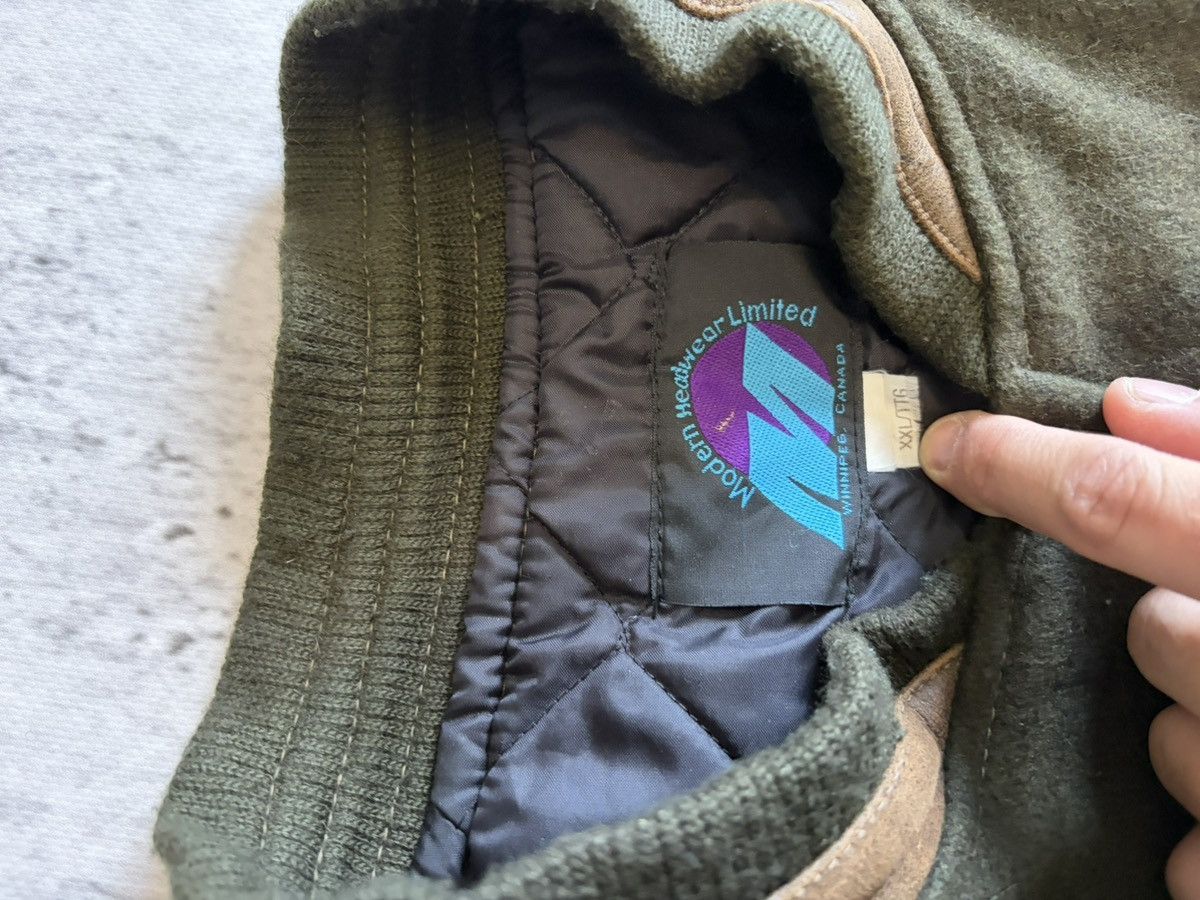 Vintage Vintage 90s Volvo Truck Versity jacket leather and wool Size US XXL / EU 58 / 5 - 5 Thumbnail
