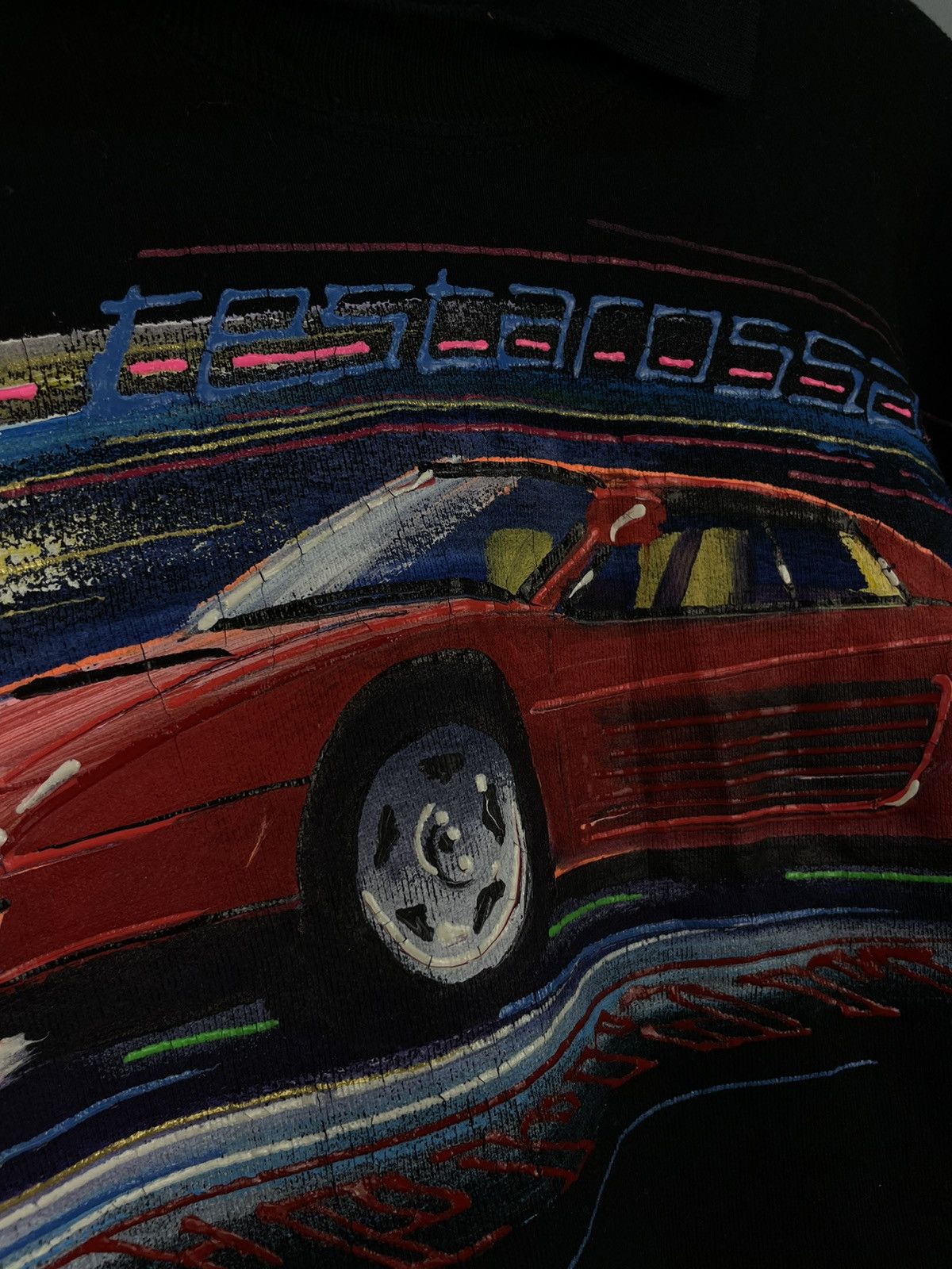 Ferrari Vintage 90s Ferrari hand drawing sweatshirt Size US L / EU 52-54 / 3 - 5 Thumbnail