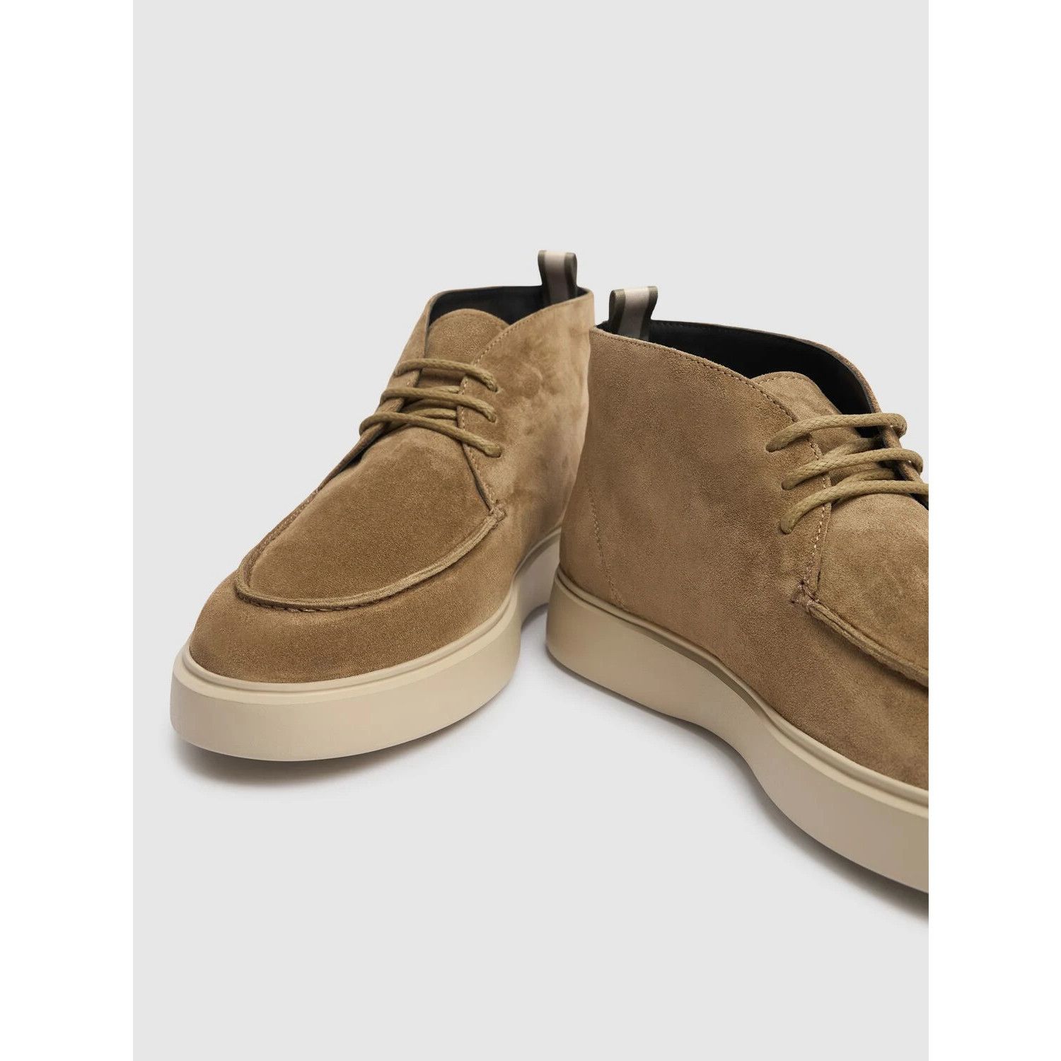 Officine Creative OFFICINE CREATIVE Frame Beige Suede Boots New & Authentic (M Size US 8 / EU 41 - 3 Thumbnail