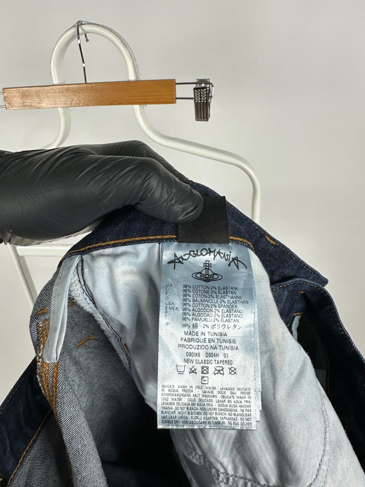 Vivienne Westwood Vivienne Westwood Navy Blue Denim Jeans Pants Size US 30 / EU 46 - 17 Thumbnail