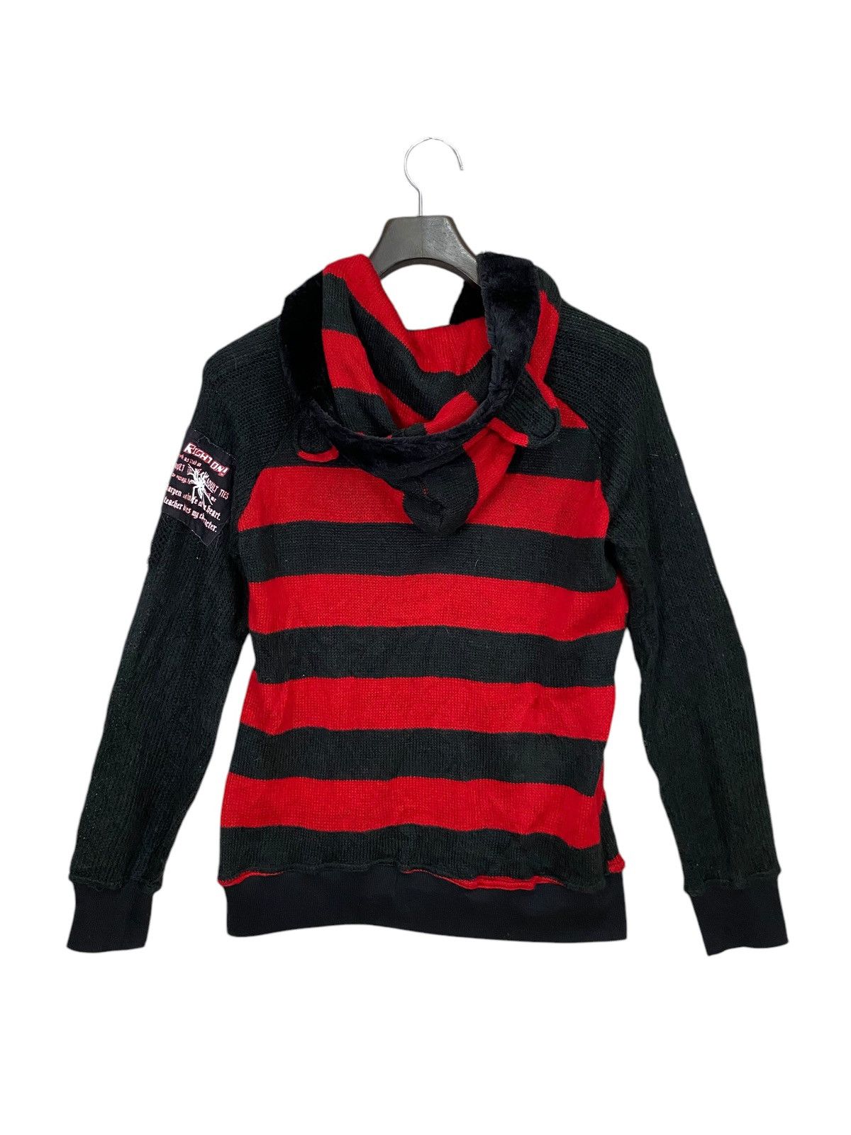 GOSTAR DE FUGA × If Six Was Nine × Seditionaries Gothic louta and punk knit hoodie inspired japanase punks Size US M / EU 48-50 / 2 - 4 Thumbnail